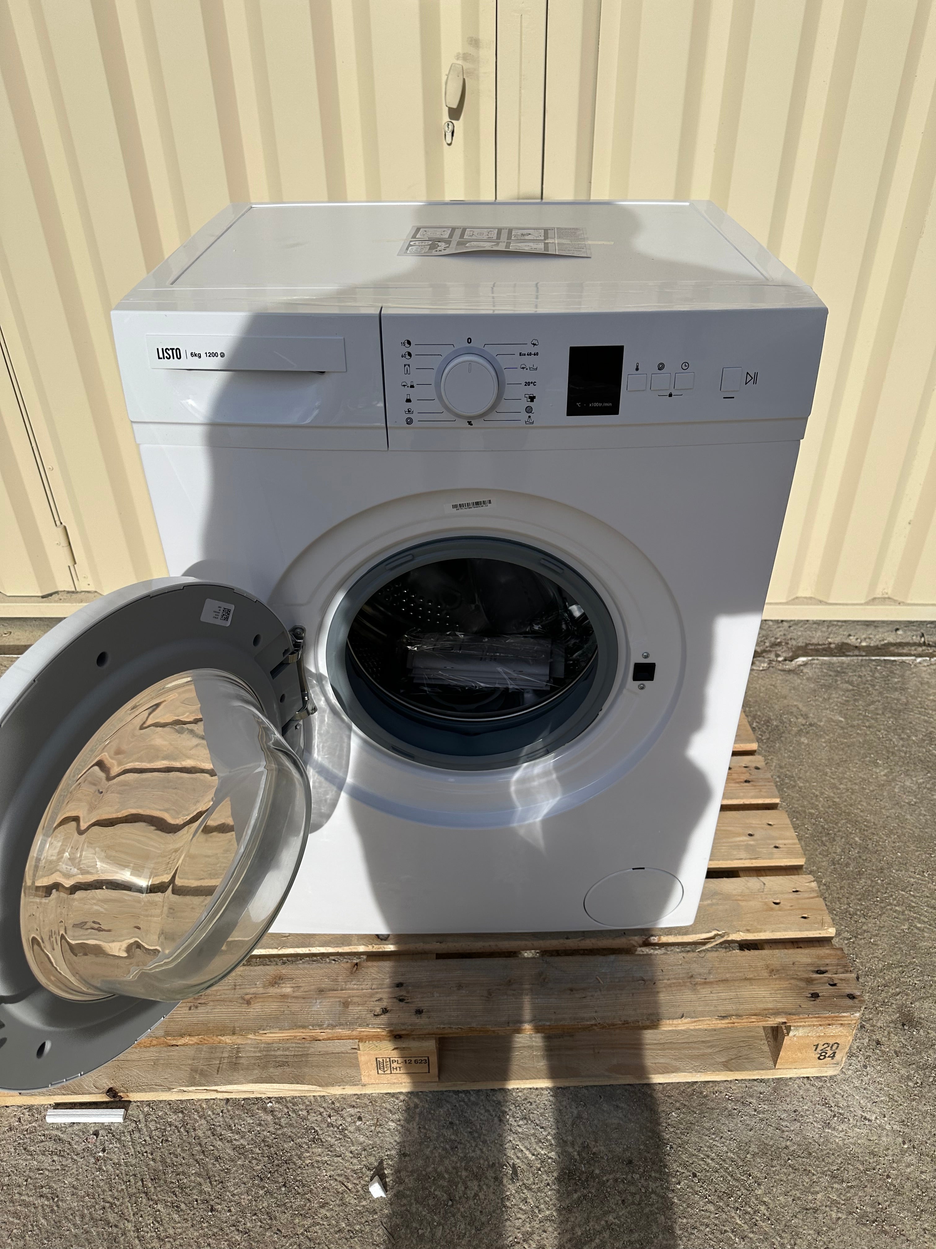 Lave-Linge LISTO 6 Kg NEUF ( Avec Défaut d’Aspect ) GARANTIE 1 AN