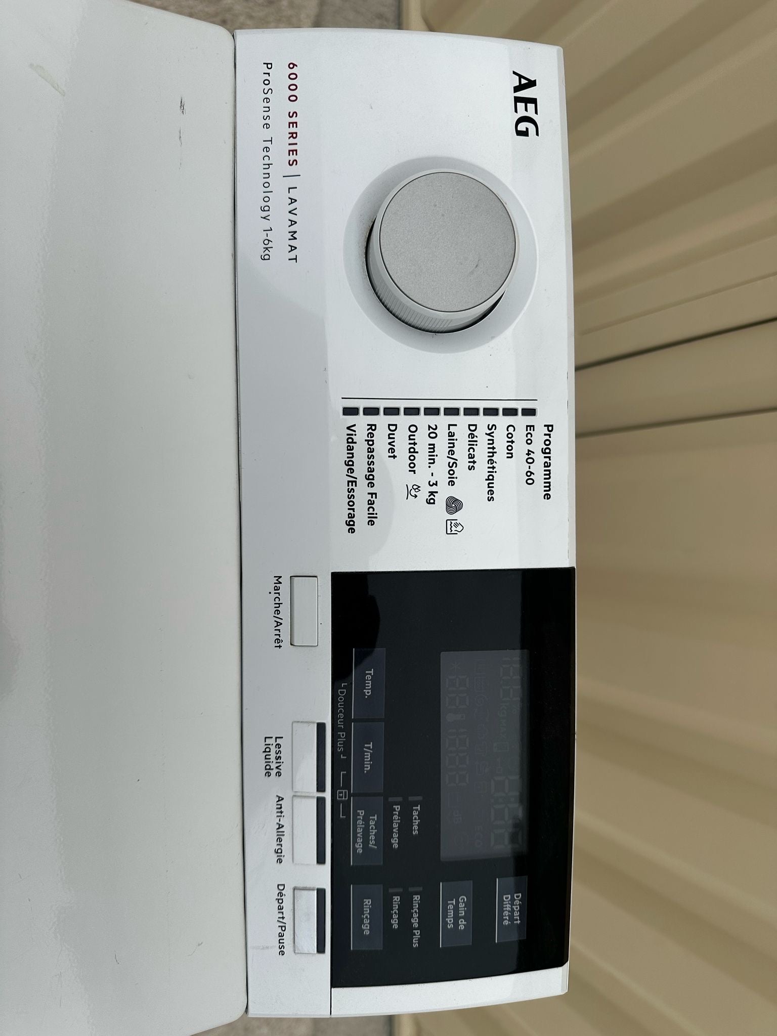 Lave-Linge Top AEG 6 Kg GARANTIE 1 AN