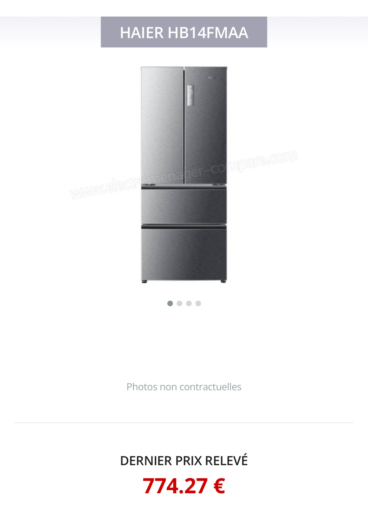 Frigo Américain HAIER MultiPortes GARANTIE 1 AN