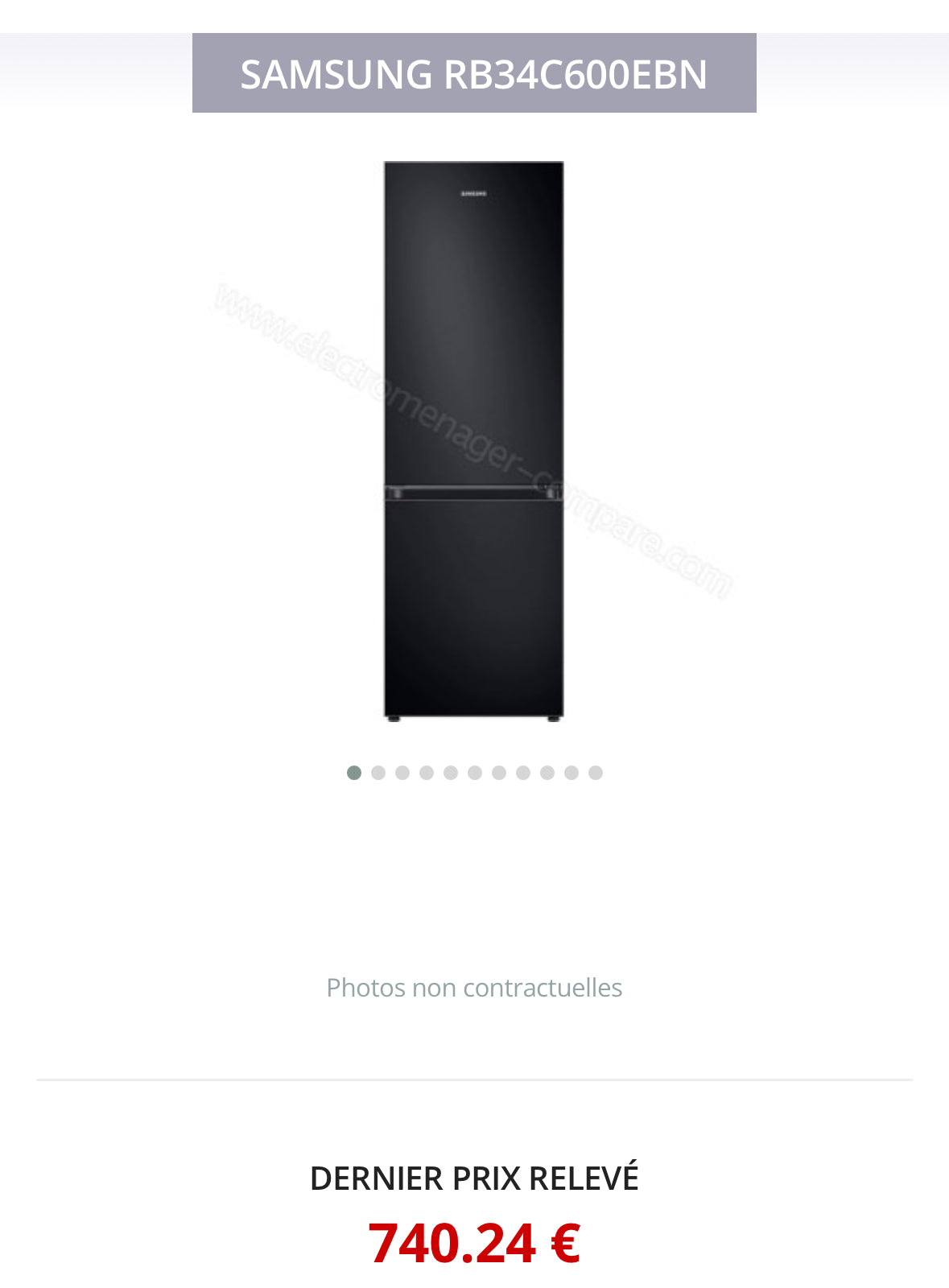 Frigo Combiné SAMSUNG No Frost QUASI NEUF ( Très Peu Servi ) GARANTIE 1 AN