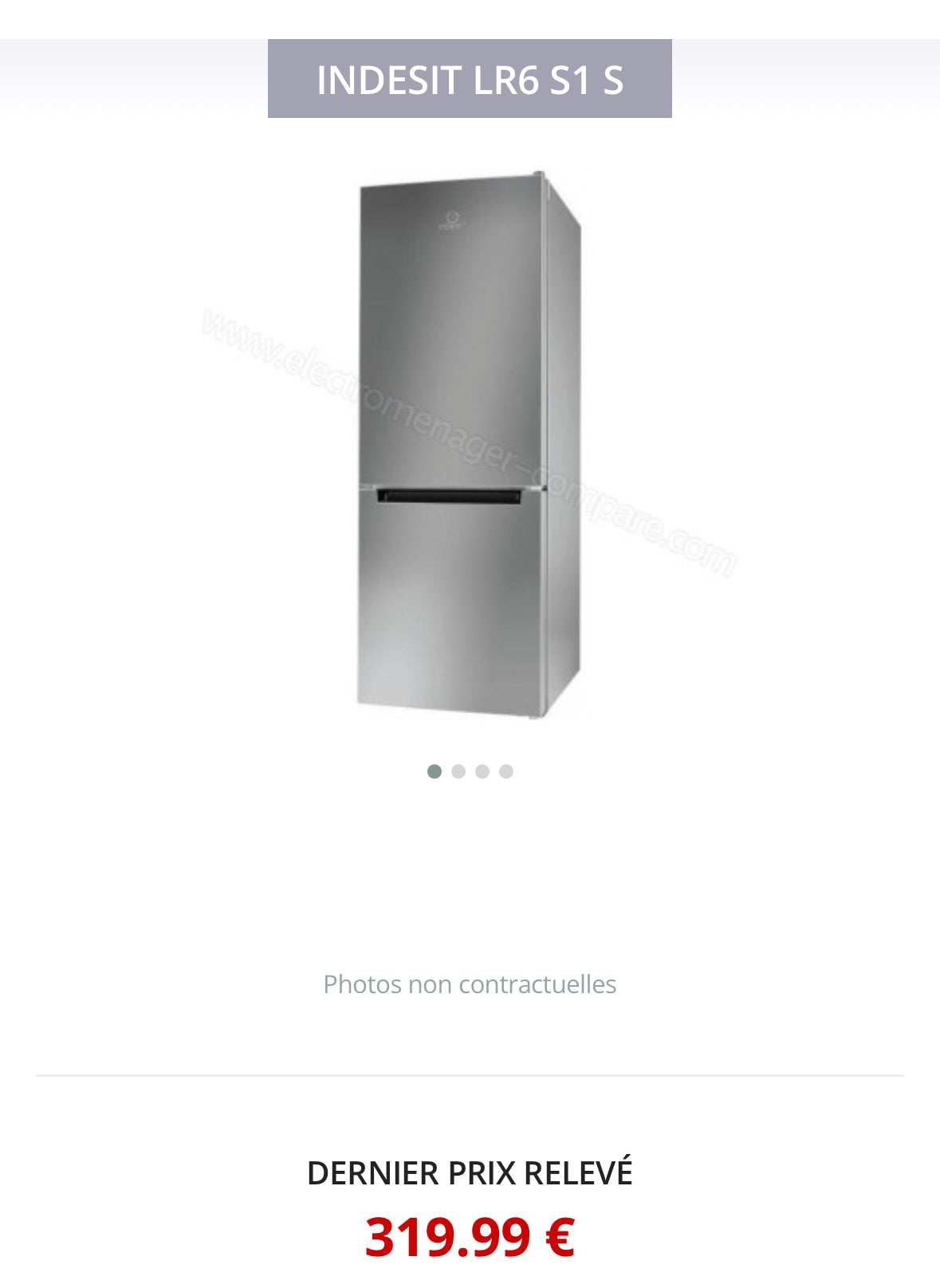 Frigo Combiné INDESIT Format Moyen GARANTIE 1 AN