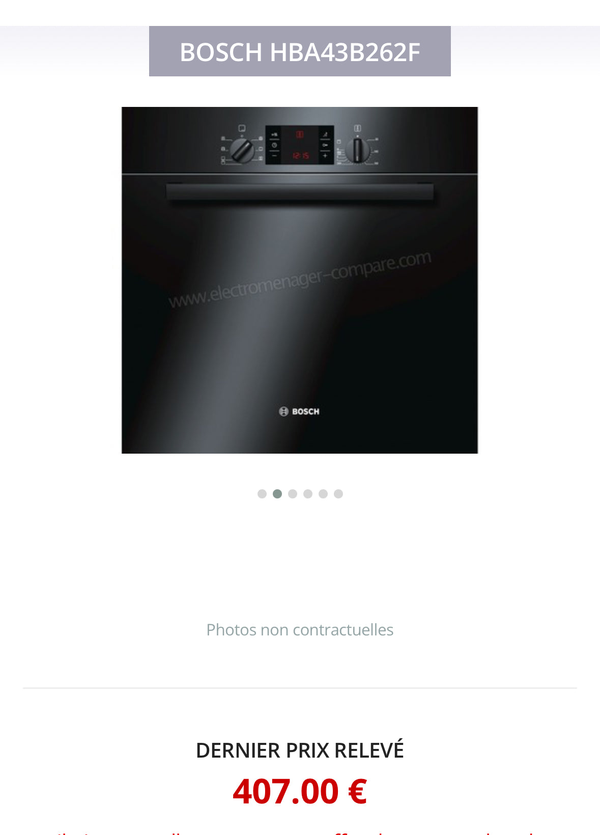 Four Encastrable BOSCH Avec Catalyse GARANTIE 1 AN