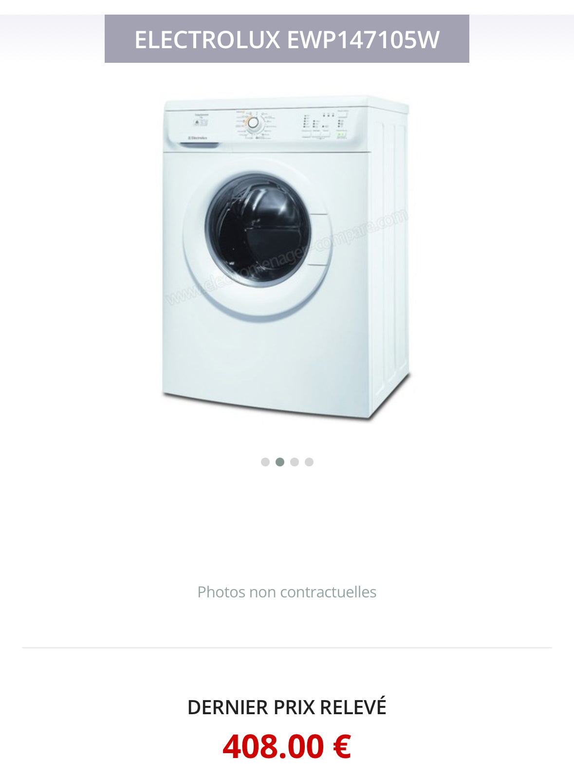 Lave-Linge ELECTROLUX 7 Kg GARANTIE 1 AN