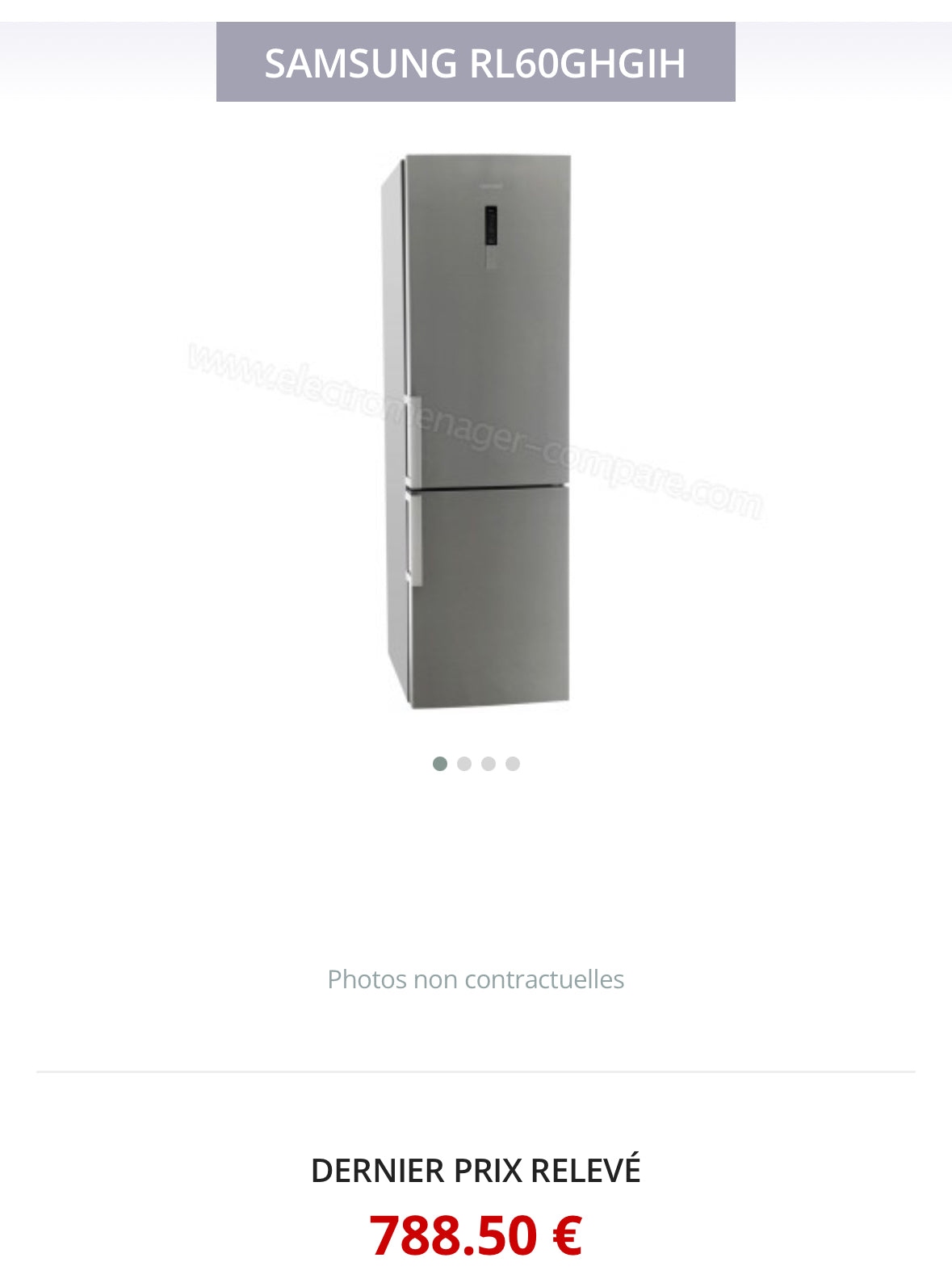 Frigo Combiné SAMSUNG No Frost GARANTIE 1 AN