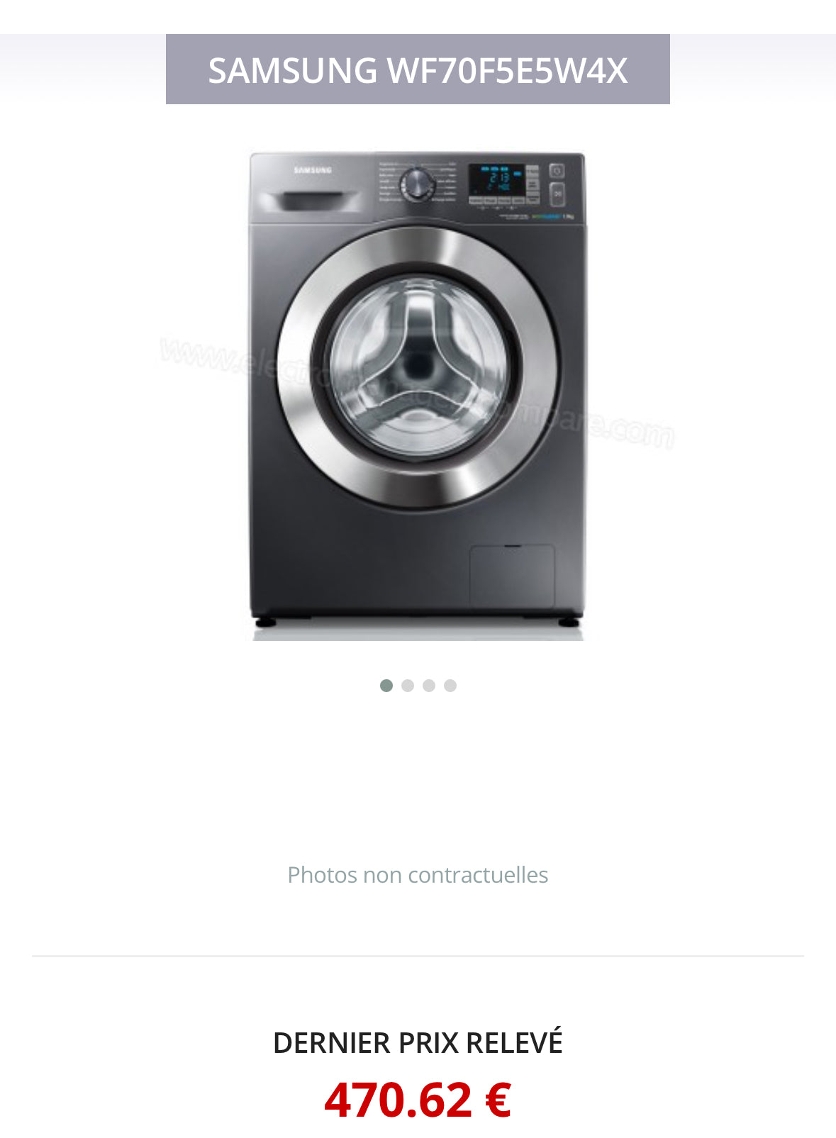 Lave-Linge SAMSUNG 7 Kg GARANTIE 1 AN