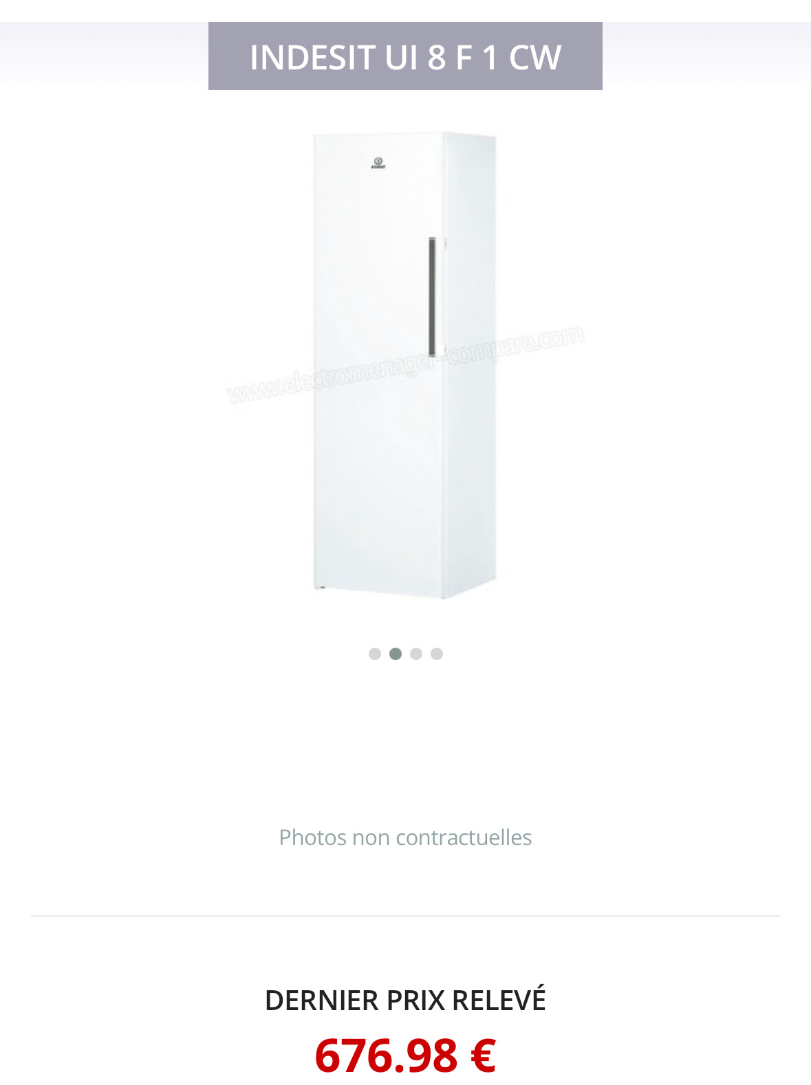 Congélateur Armoire INDESIT No Frost GARANTIE 1 AN