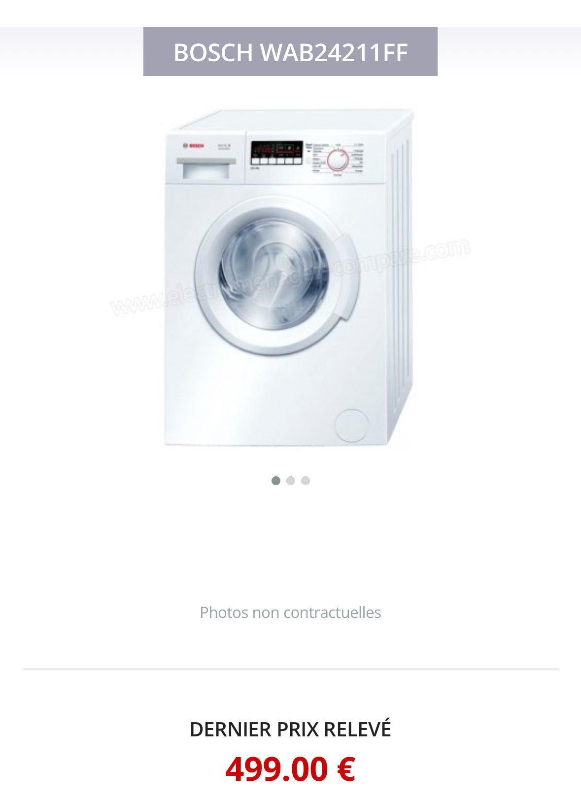 Lave-Linge BOSCH 6 Kg GARANTIE 1 AN
