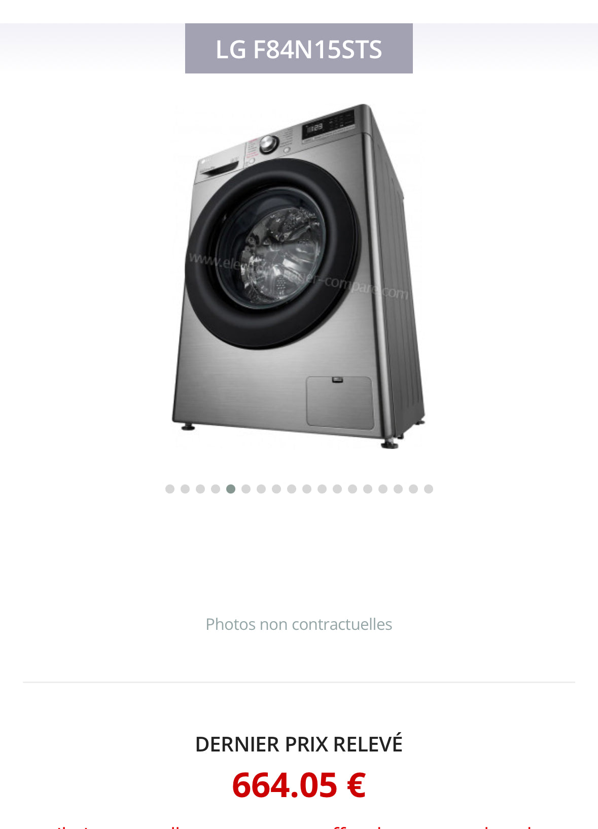 Lave-Linge LG 8 Kg GARANTIE 1 AN