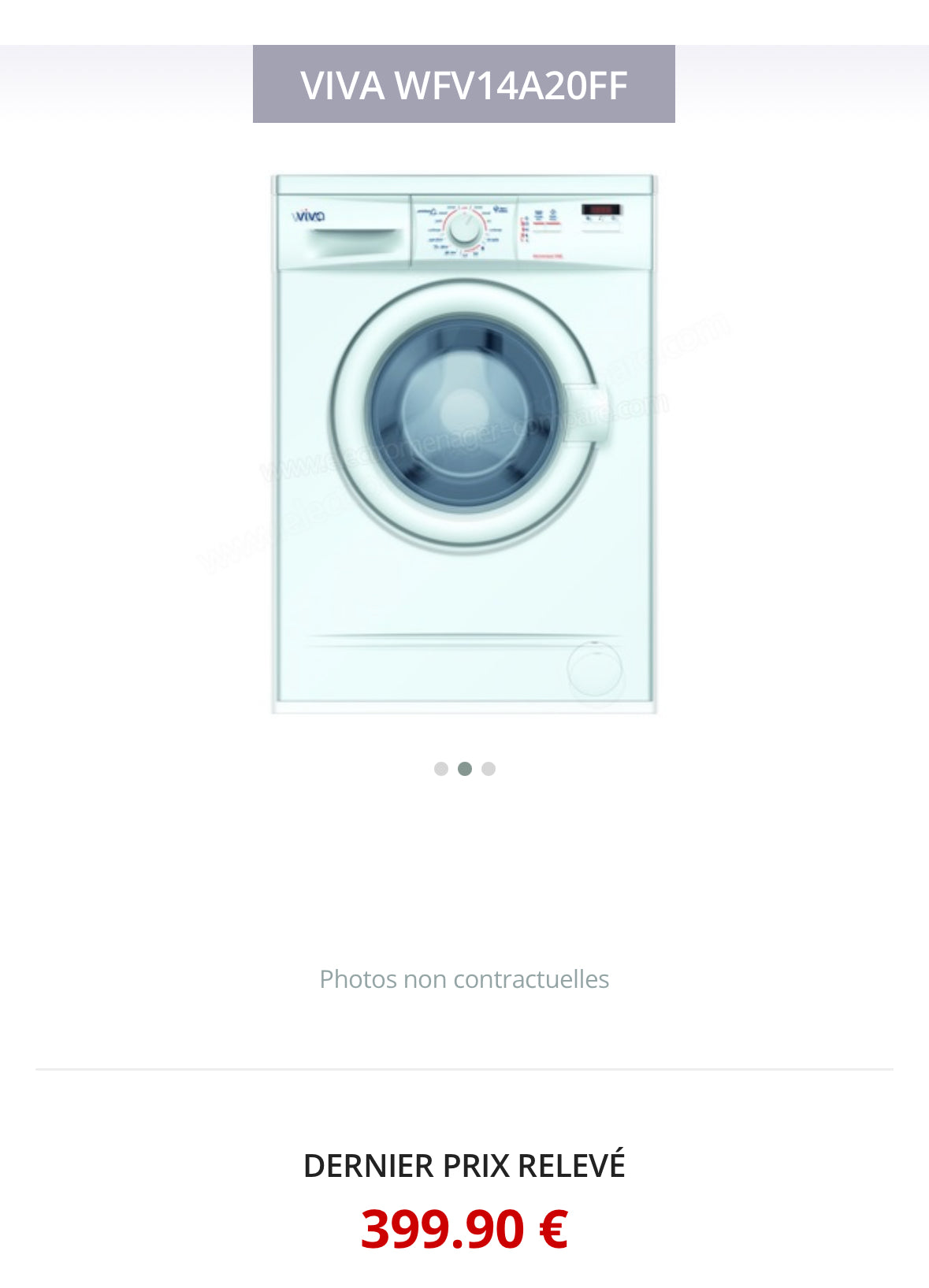 Lave-Linge VIVA 5 Kg GARANTIE 1 AN