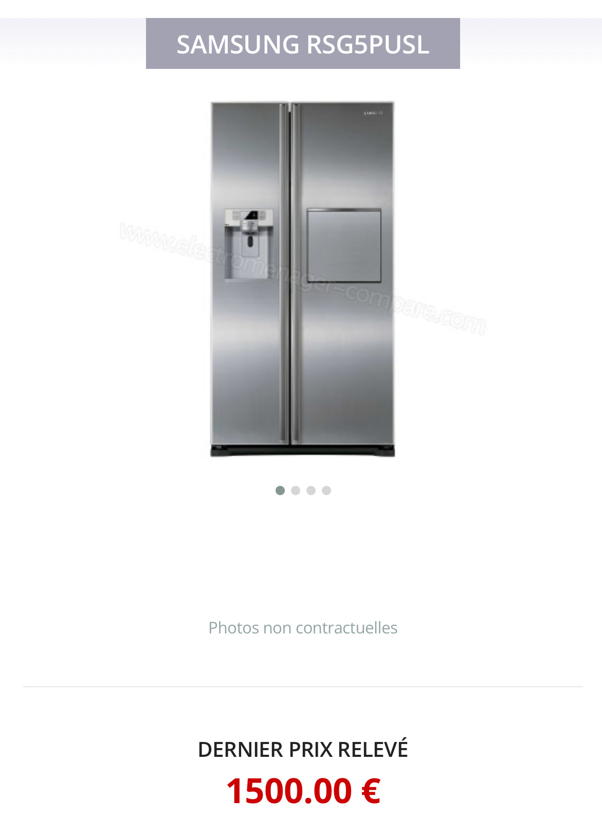 Frigo Américain SAMSUNG Eau Fraîche, Glaçons et Froid Ventilé GARANTIE 1 AN