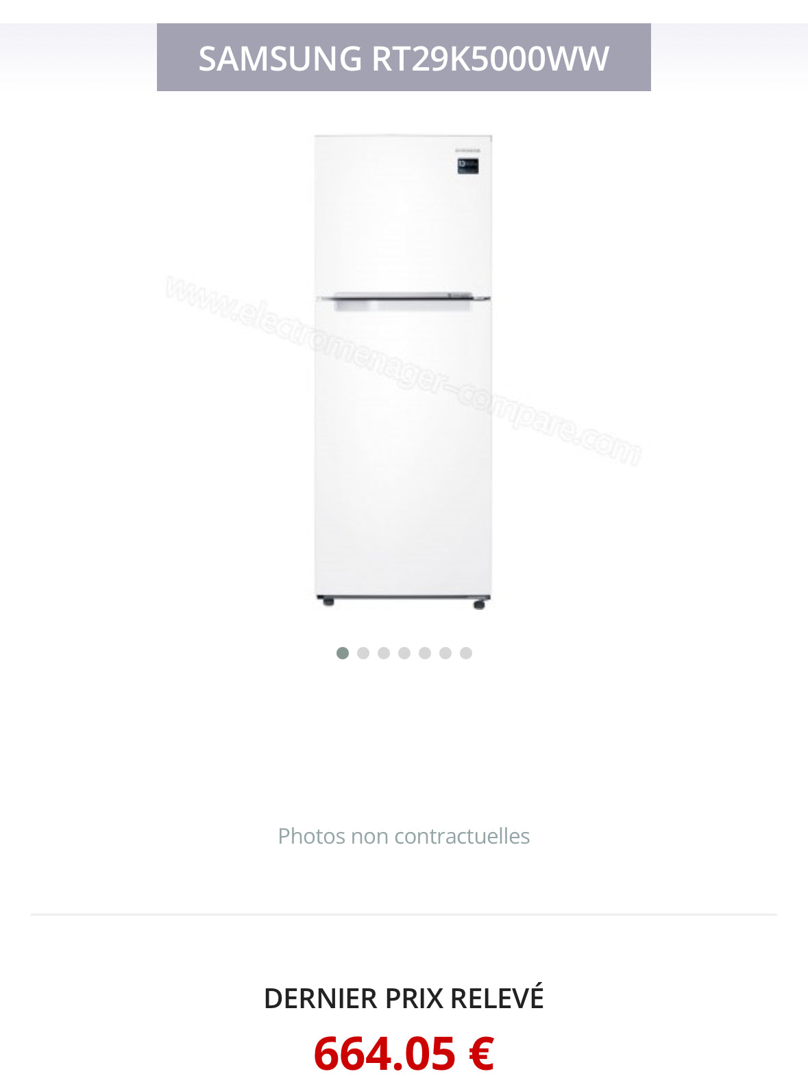 Frigo Combiné SAMSUNG No Frost GARANTIE 1 AN