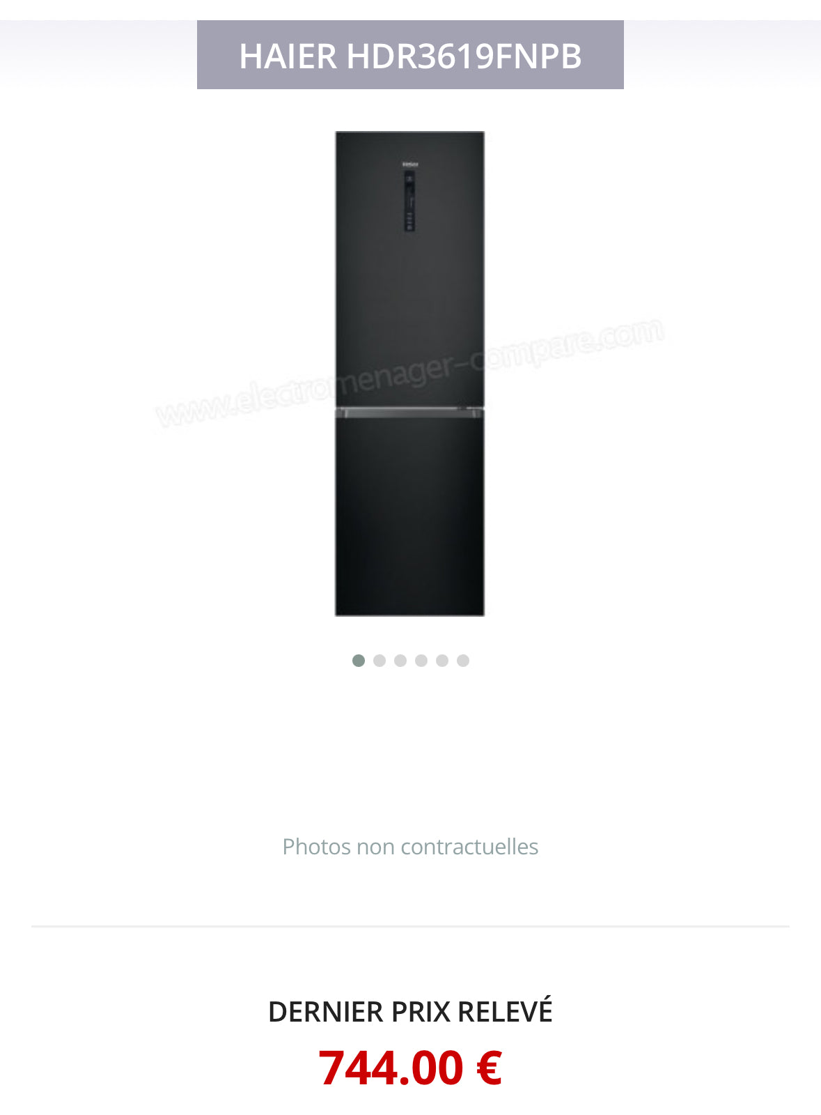 Frigo Combiné HAIER No Frost GARANTIE 1 AN