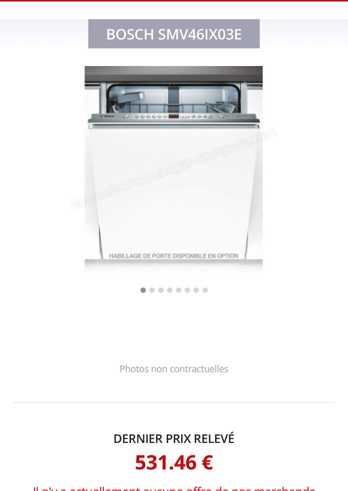 Lave-Vaisselle Encastrable BOSCH 13 Couverts GARANTIE 1 AN
