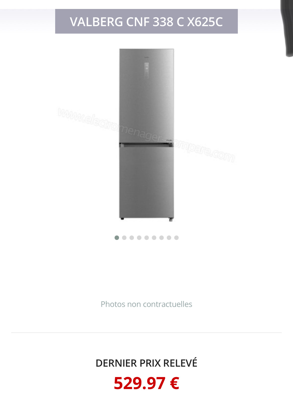 Frigo Combiné VALBERG No Frost GARANTIE 1 AN