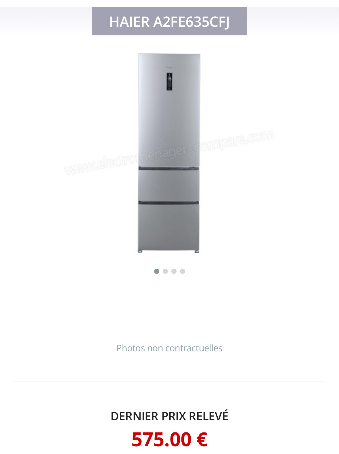 Frigo Combiné HAIER No Frost GARANTIE 1 AN