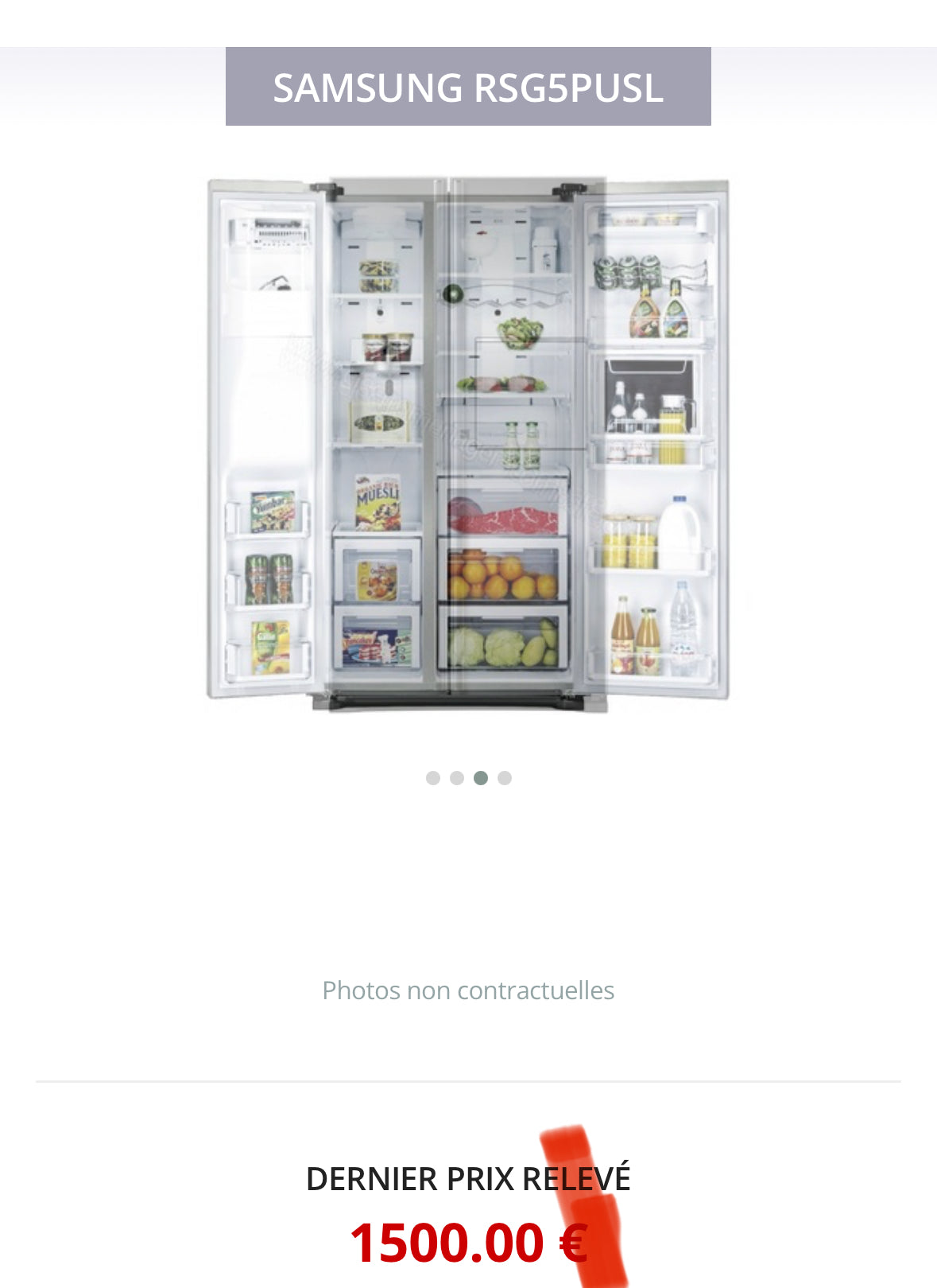 Frigo Américain SAMSUNG No Frost GARANTIE 1 AN