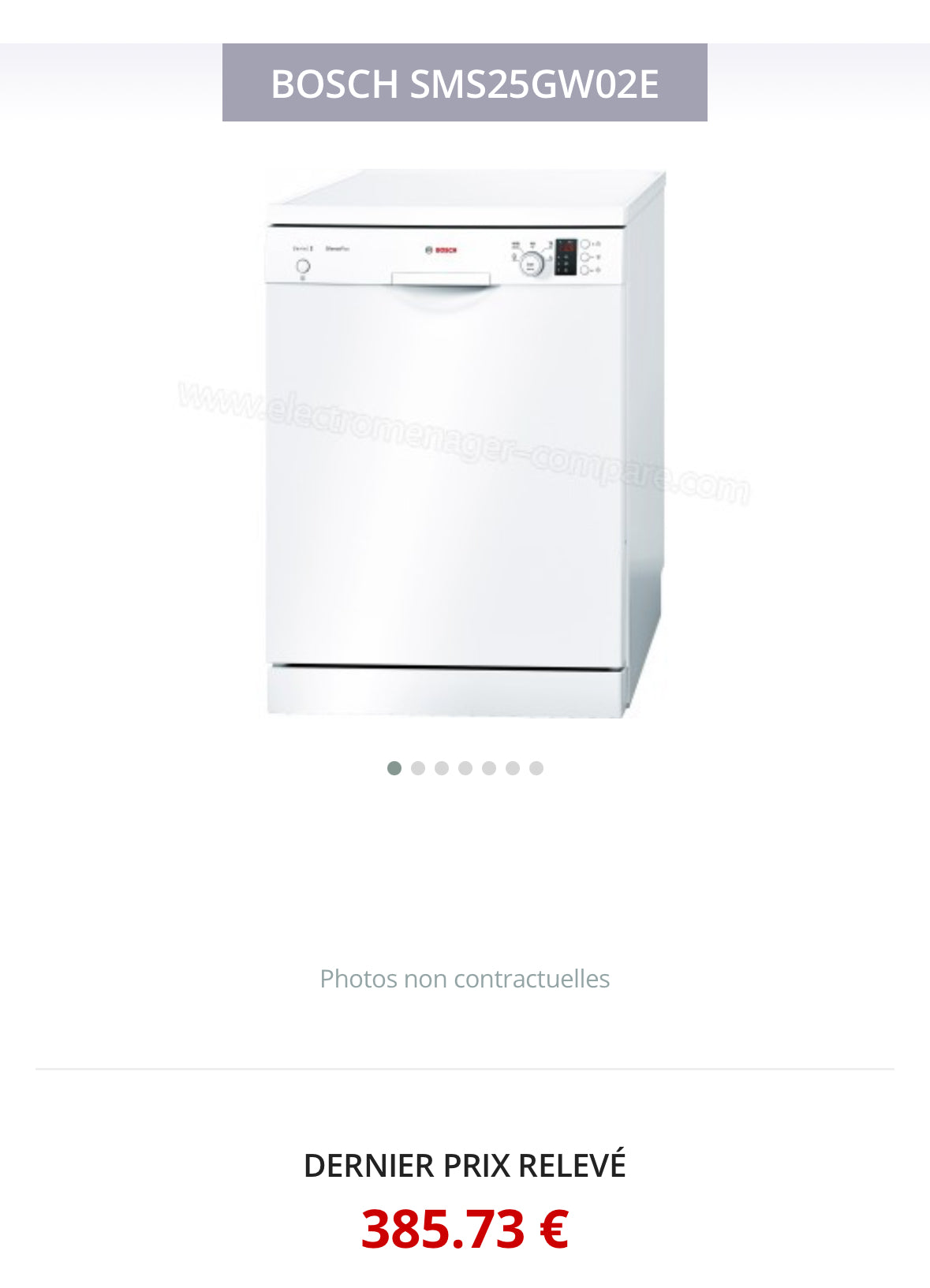 Lave-Vaisselle BOSCH 12 Couverts GARANTIE 1 AN