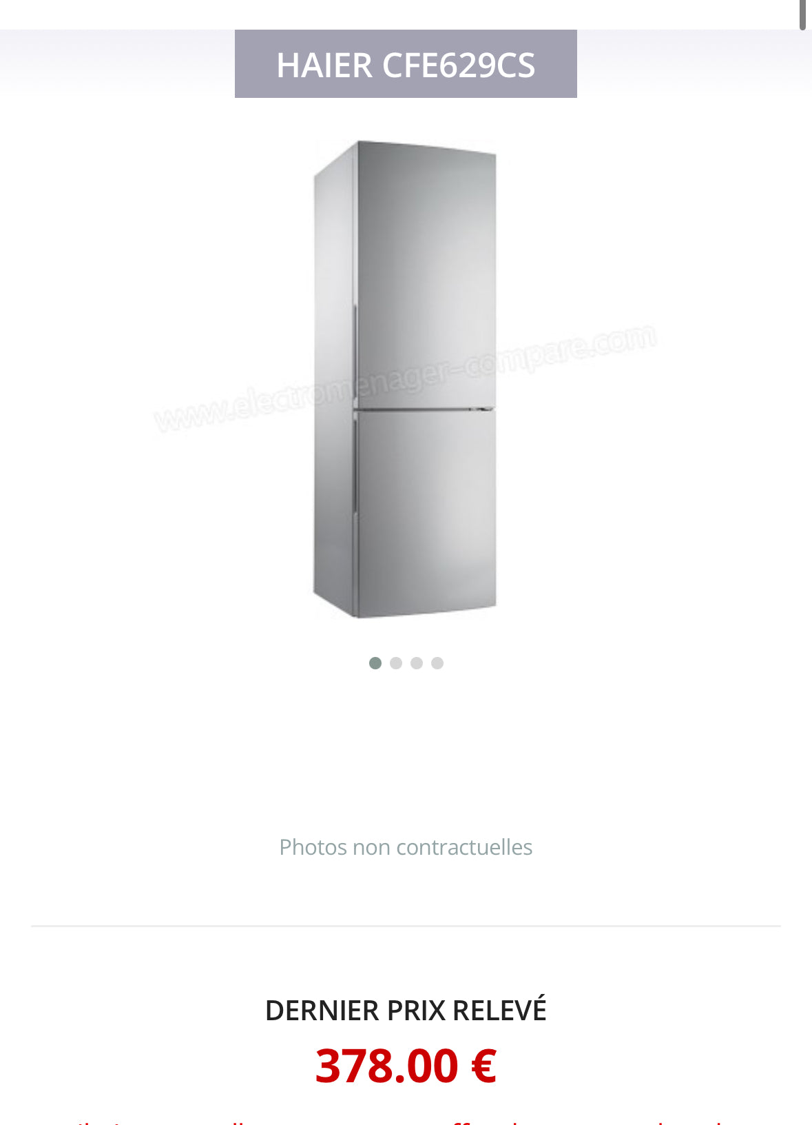 Frigo Combiné HAIER No Frost GARANTIE 1 AN