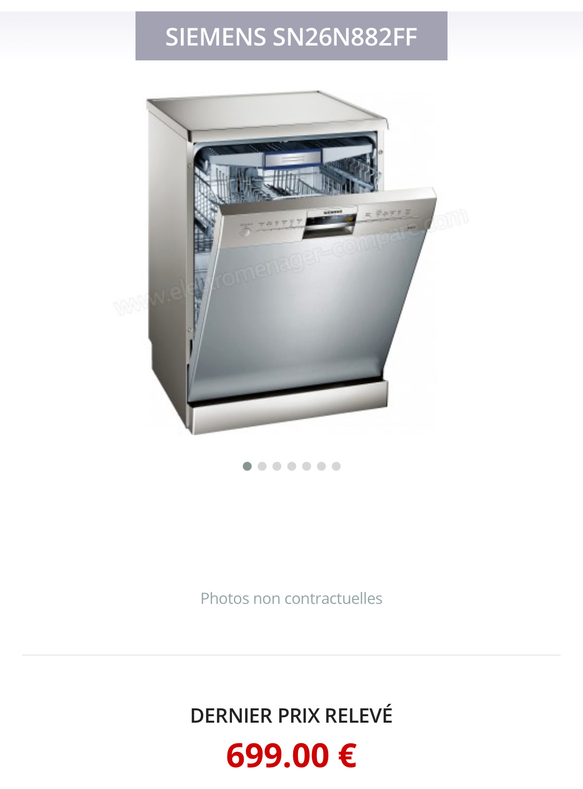 Lave-Vaisselle SIEMENS 14 Couverts GARANTIE 1 AN