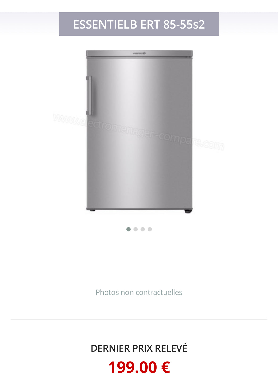 Frigo Top ESSENTIEL B NEUF ( Jamais Servi ) Garantie 1 An