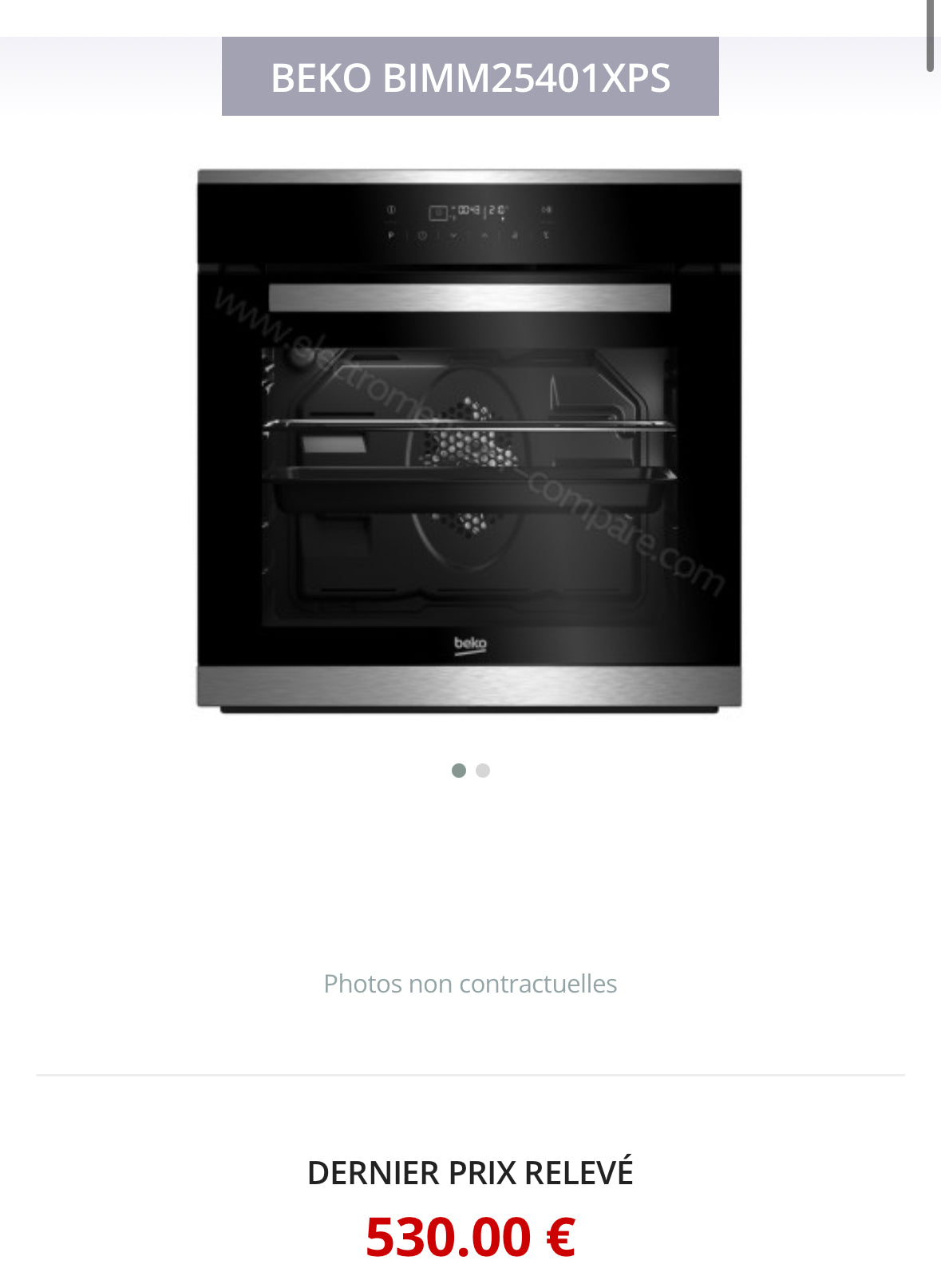 Four Encastrable BEKO Avec Pyrolyse GARANTIE 1 AN