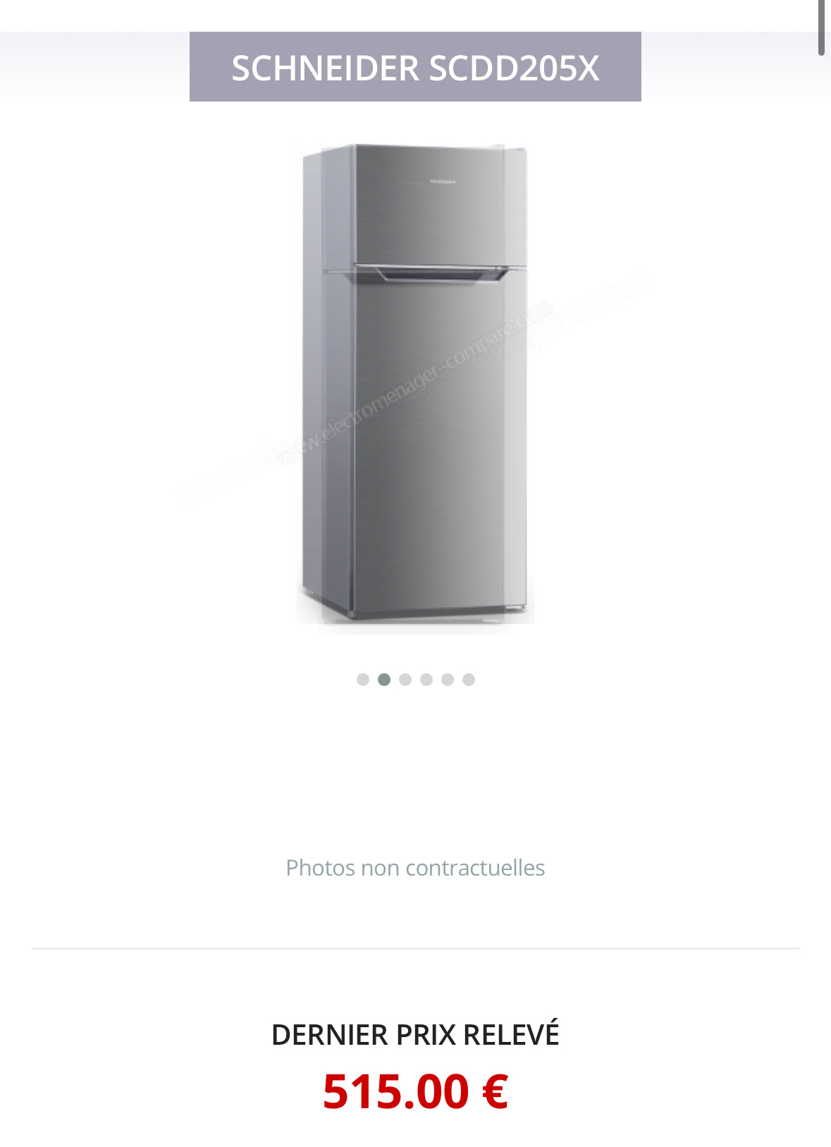 Frigo Combiné SCHNEIDER Format Étudiant GARANTIE 1 AN