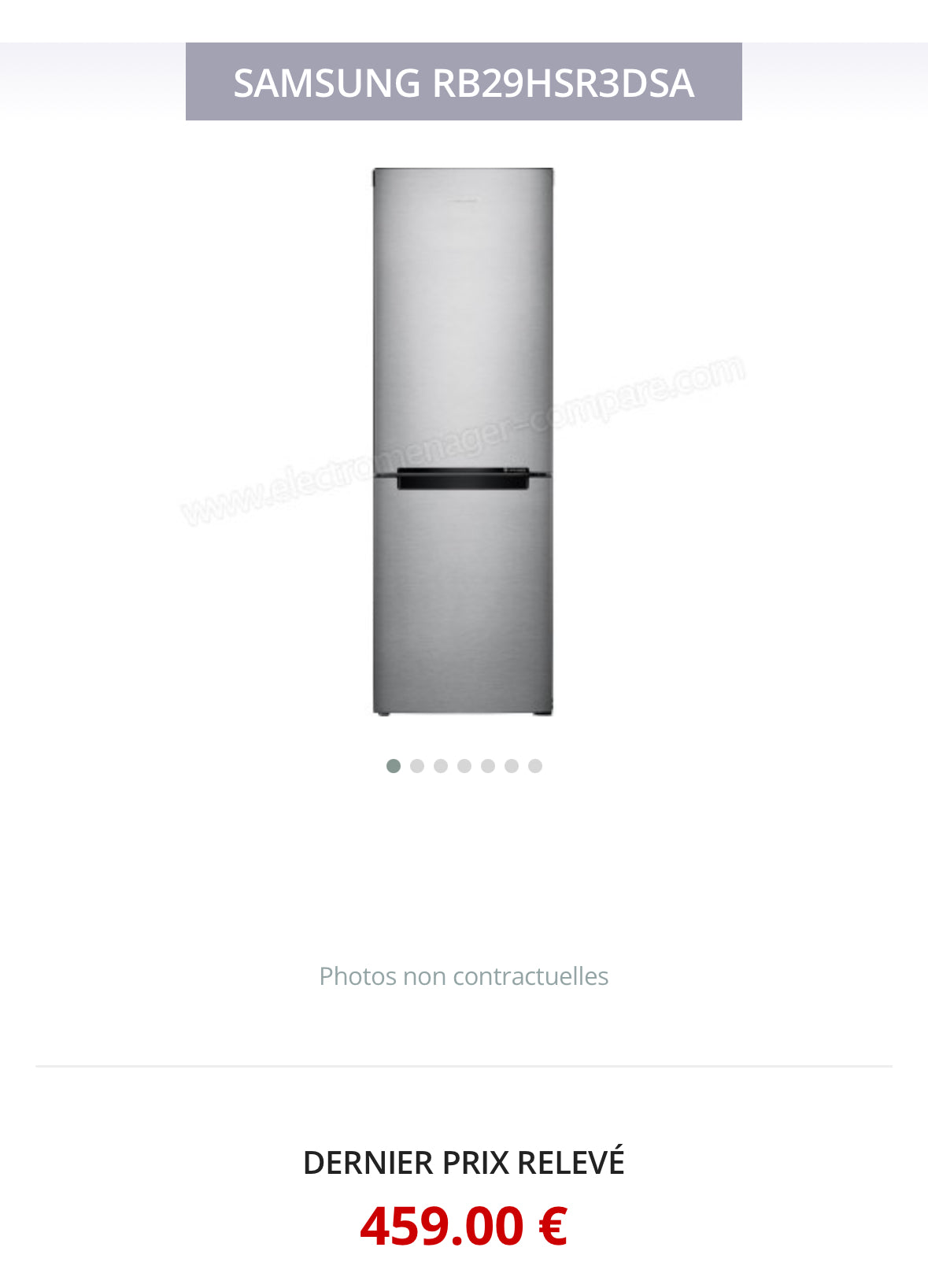 Frigo Combiné SAMSUNG No Frost GARANTIE 1 AN