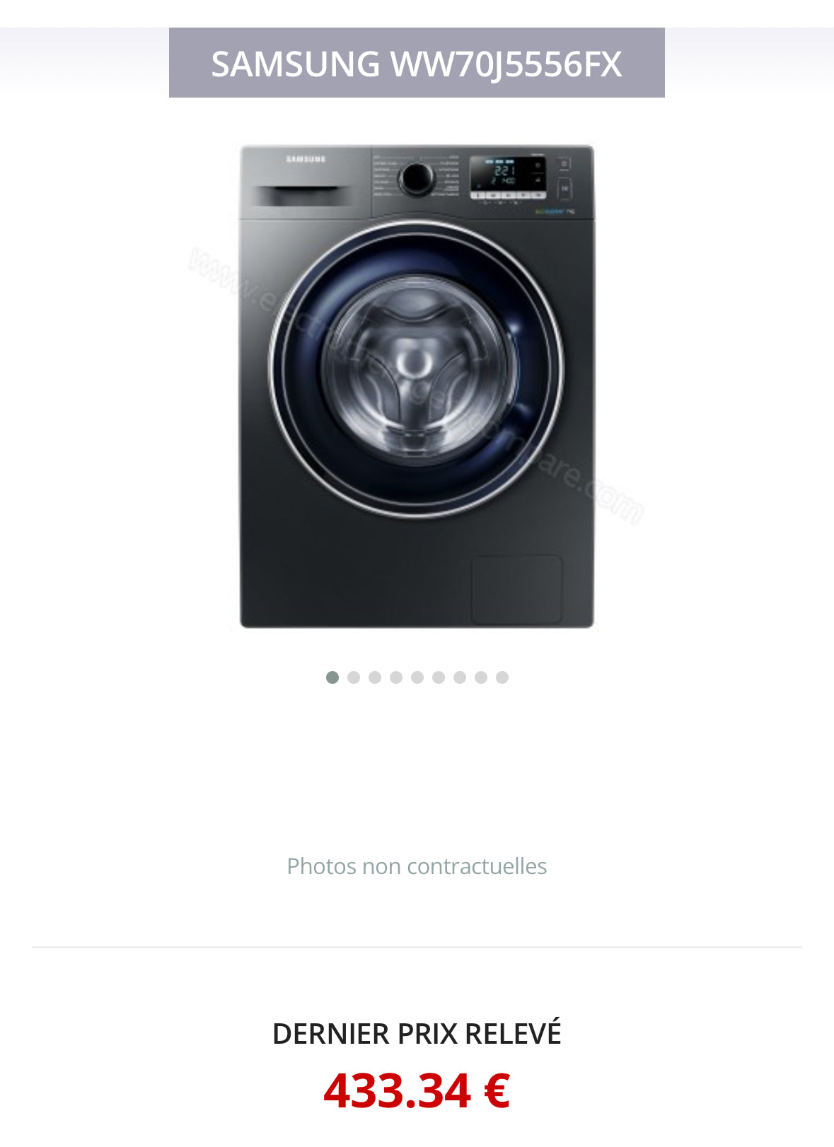 Lave-Linge SAMSUNG 7 Kg GARANTIE 1 AN
