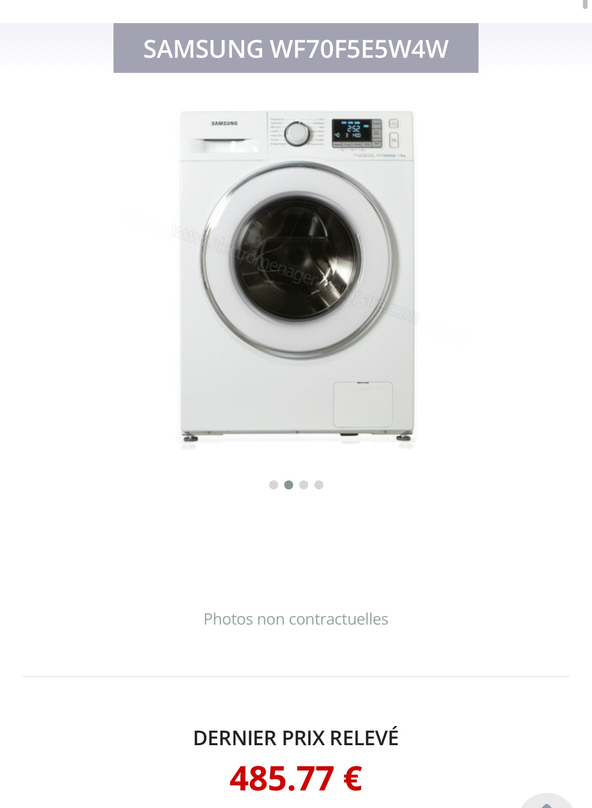 Lave-Linge SAMSUNG 7 Kg GARANTIE 1 AN