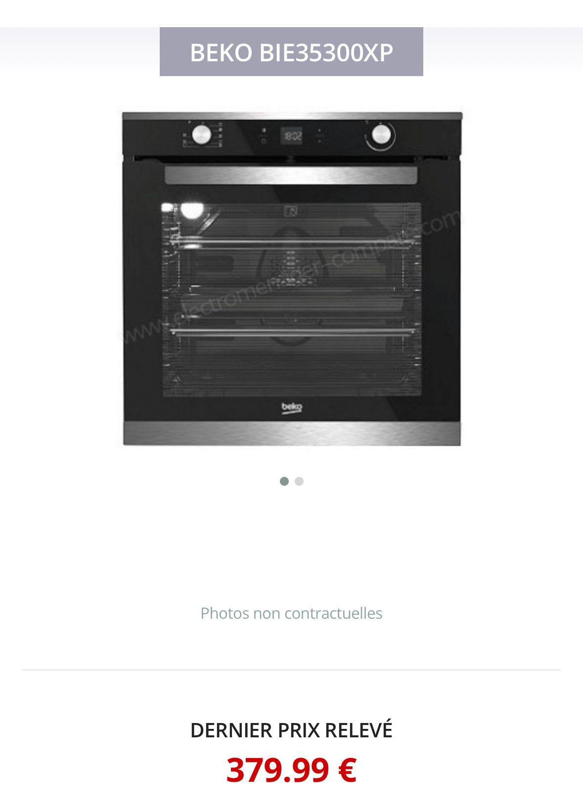 Four Encastrable BEKO Avec Pyrolyse GARANTIE 1 AN