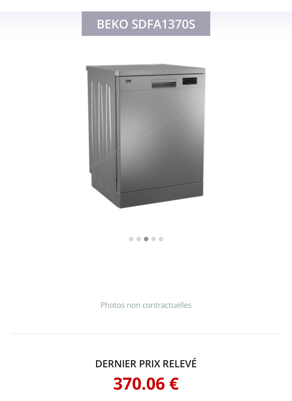 Lave-Vaisselle BEKO 13 Couverts GARANTIE 1 AN