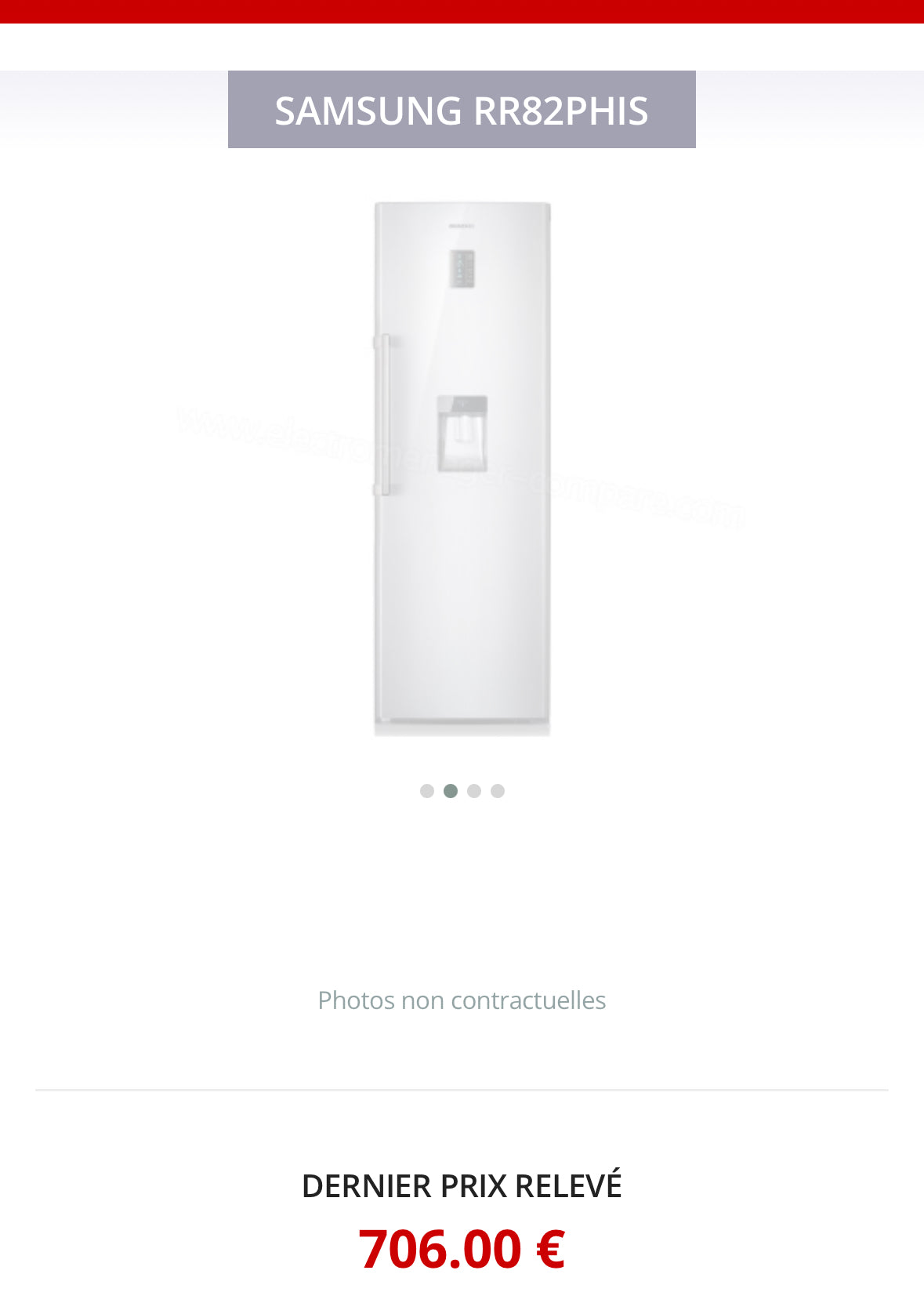 Frigo Simple SAMSUNG Froid Ventilé GARANTIE 1 AN