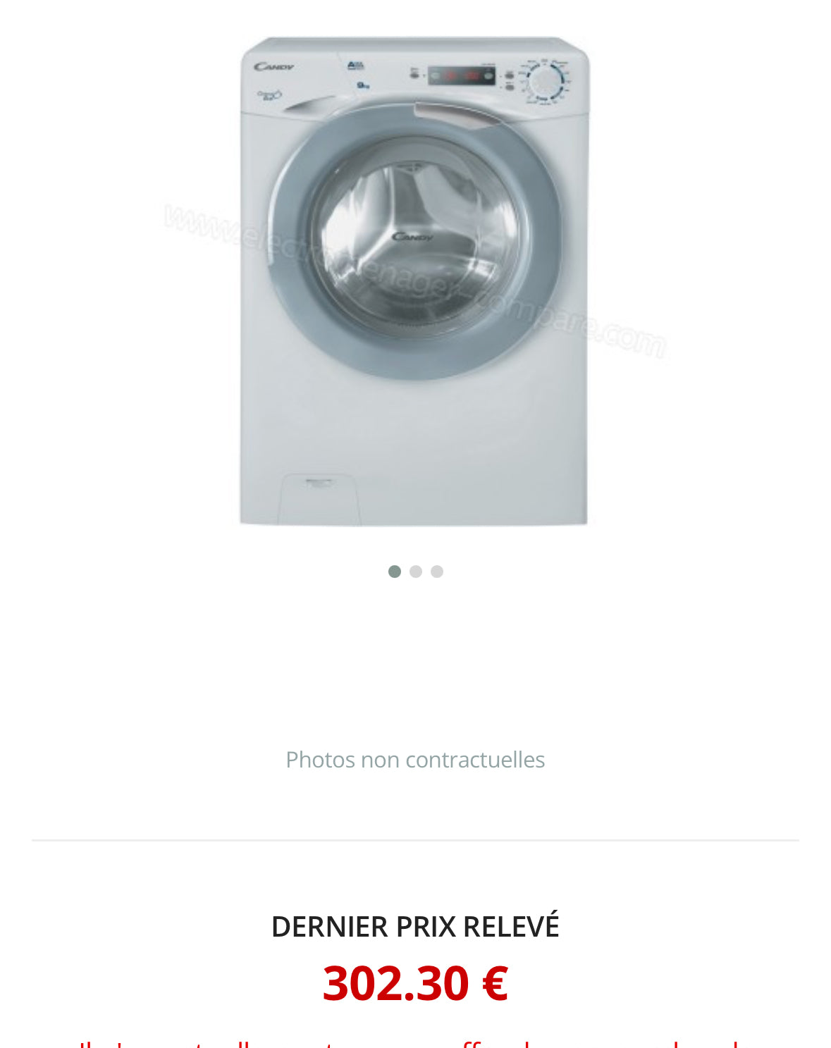 Lave-Linge Séchant CANDY 9 + 6 Kg GARANTIE 1 AN