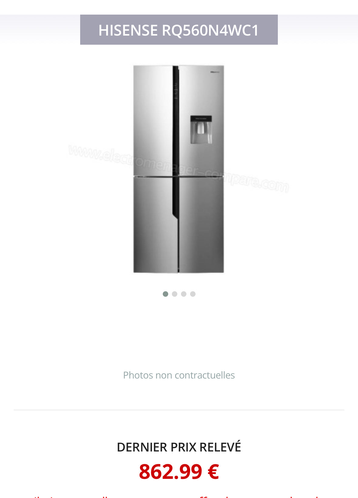 Frigo Américain HISENSE MultiPortes GARANTIE 1 AN