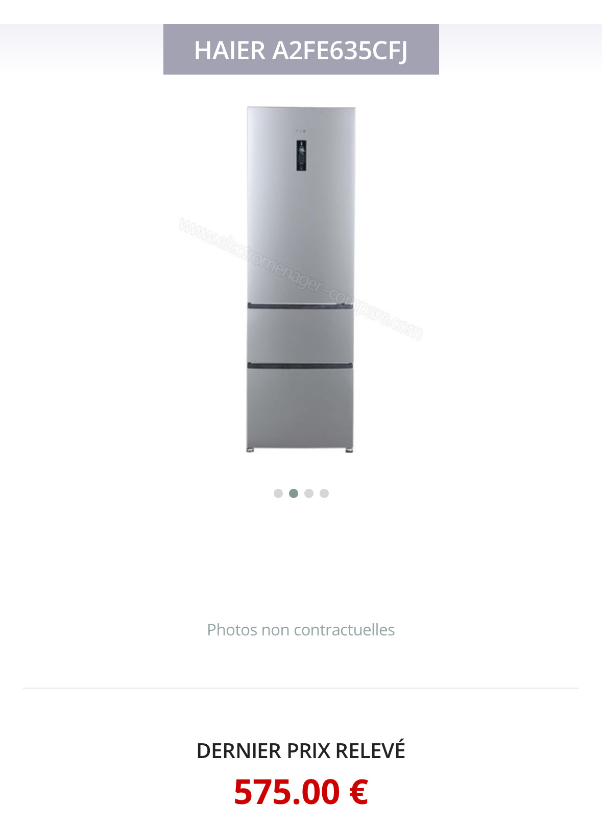 Frigo Combiné HAIER No Frost GARANTIE 1 AN