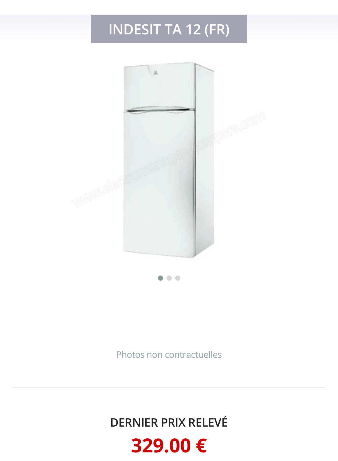 Frigo Combiné INDESIT Moyen Format GARANTIE 1 AN