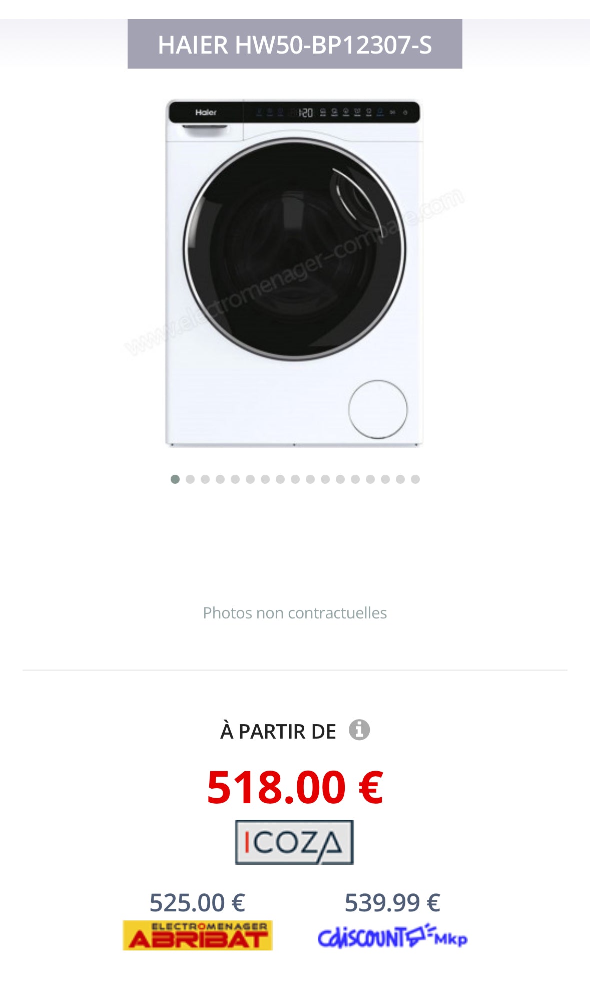 Mini Lave-Linge HAIER 5 Kg GARANTIE 1 AN