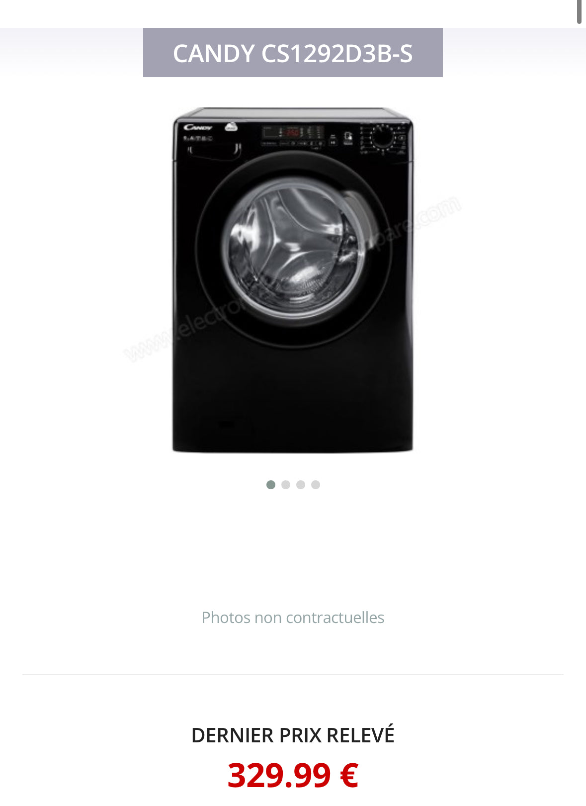 Lave-Linge CANDY 9 Kg GARANTIE 1 AN