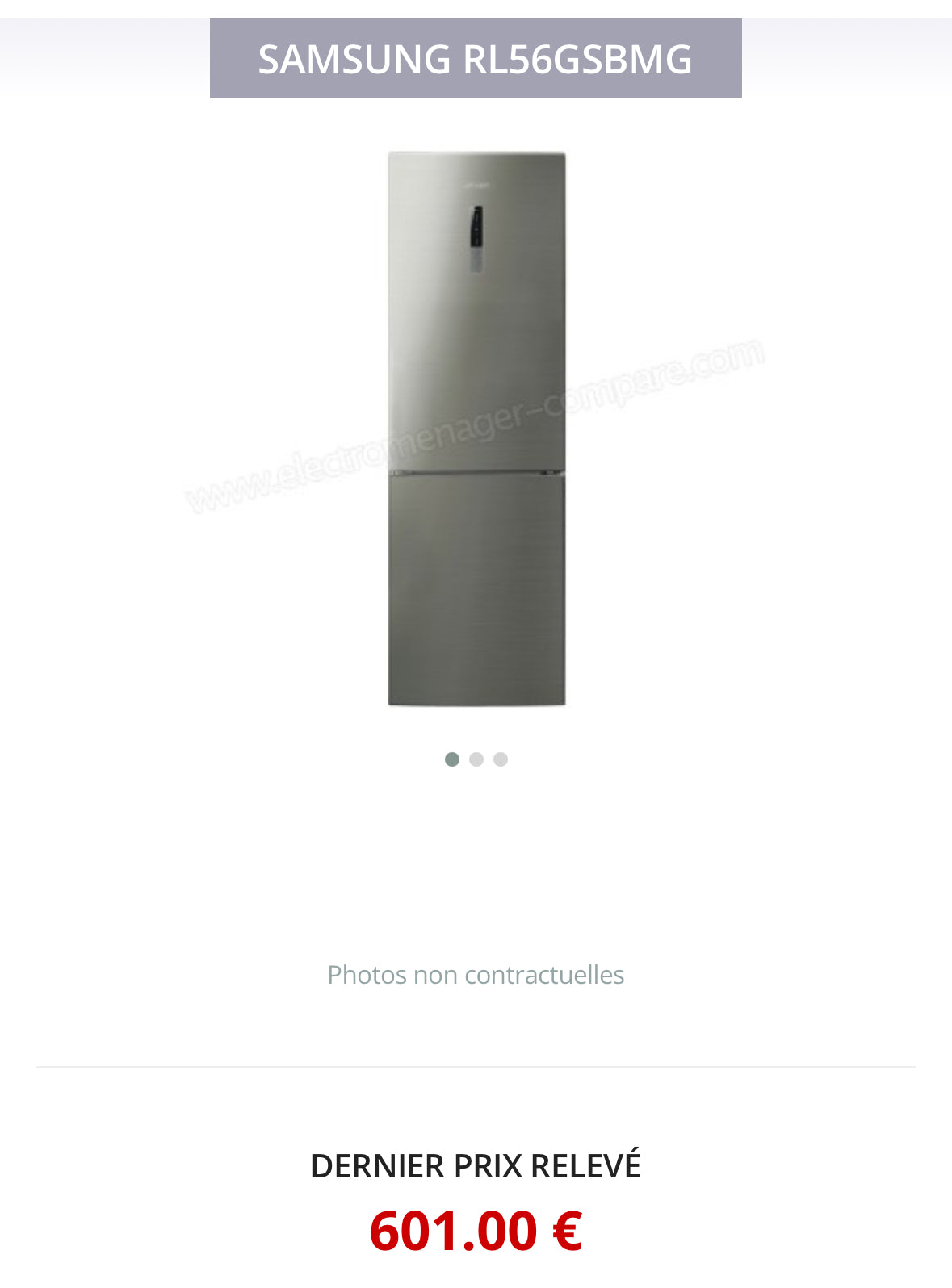Frigo Combiné SAMSUNG Froid Ventilé GARANTIE 1 AN
