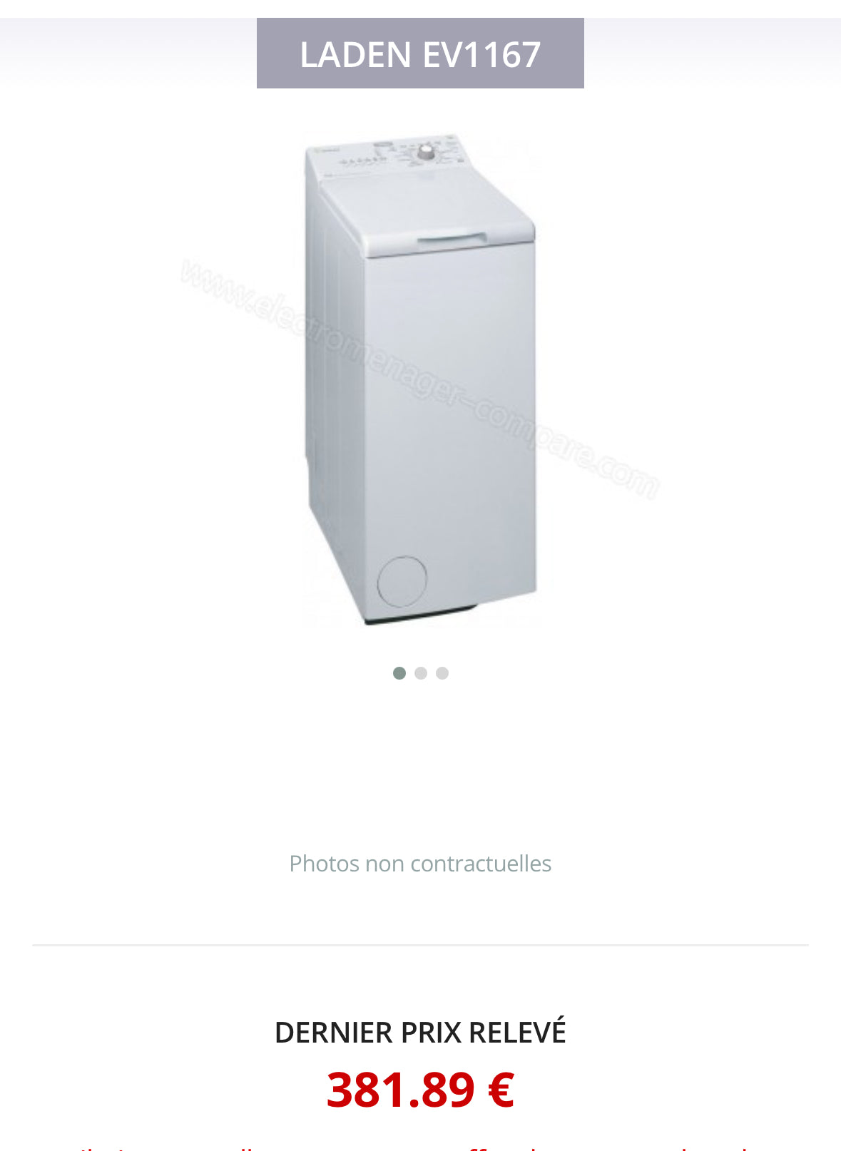 Lave-Linge Top LADEN 5 Kg GARANTIE 1 AN