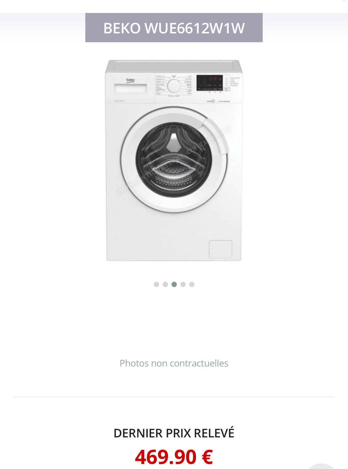 Lave-Linge BEKO 6 Kg Compact GARANTIE 1 AN