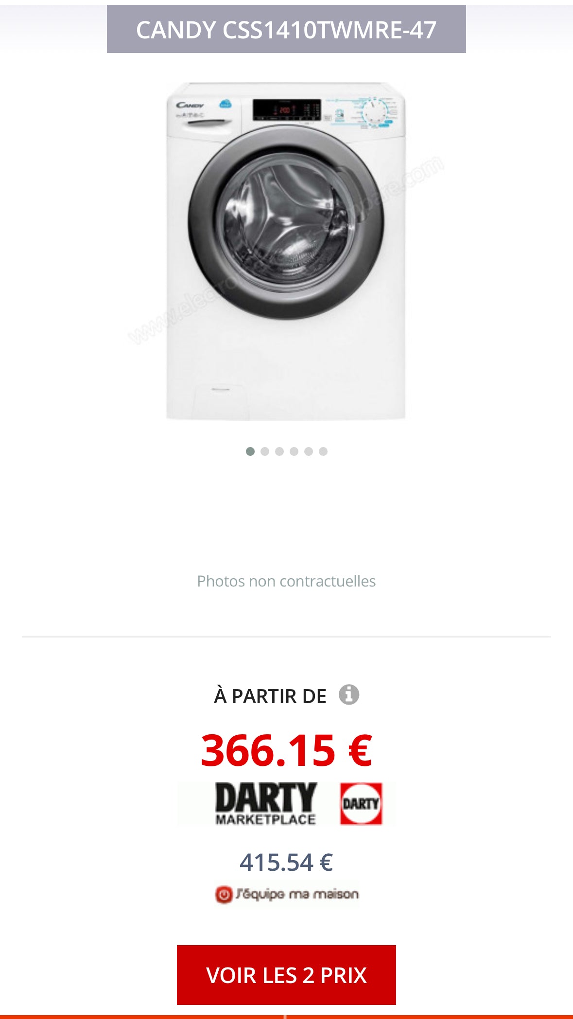 Lave-Linge CANDY 10 Kg GARANTIE 1 AN