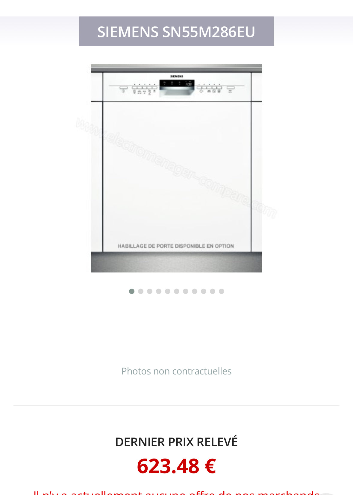 Lave-Vaisselle Intégrable SIEMENS 14 Couverts GARANTIE 1 AN