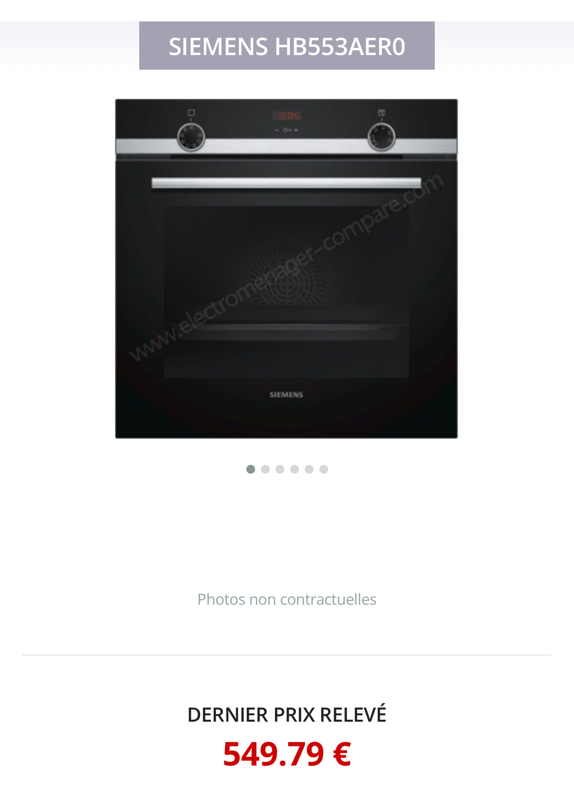 Four Encastrable SIEMENS Avec Catalyse GARANTIE 1 AN