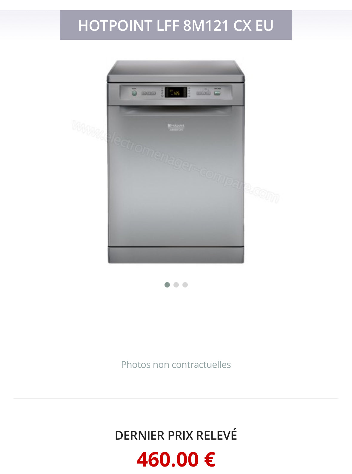 Lave-Vaisselle HOTPOINT-ARISTON 14 Couverts GARANTIE 1 AN