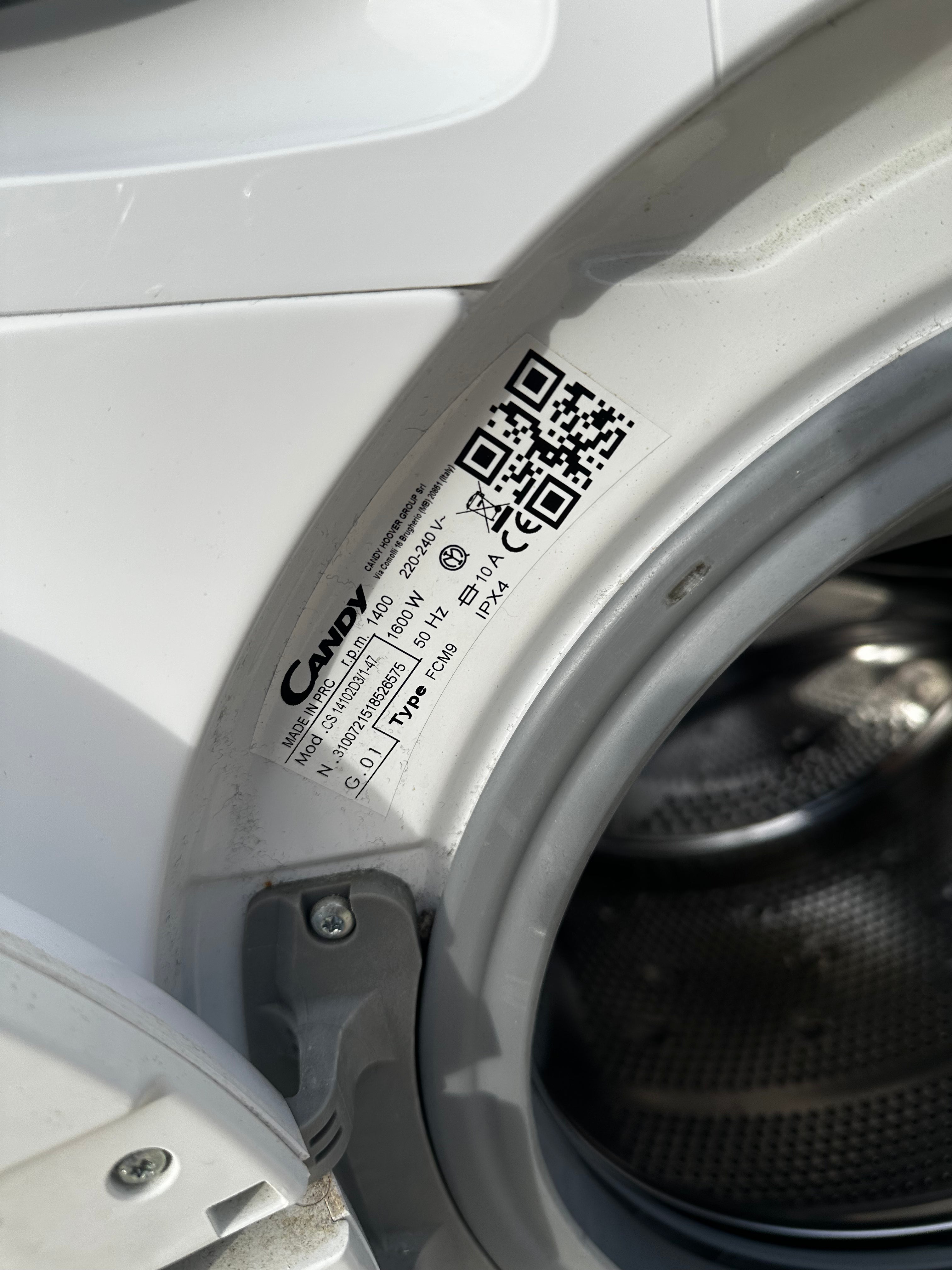 Lave-linge CANDY 10 Kg GARANTIE 1 AN