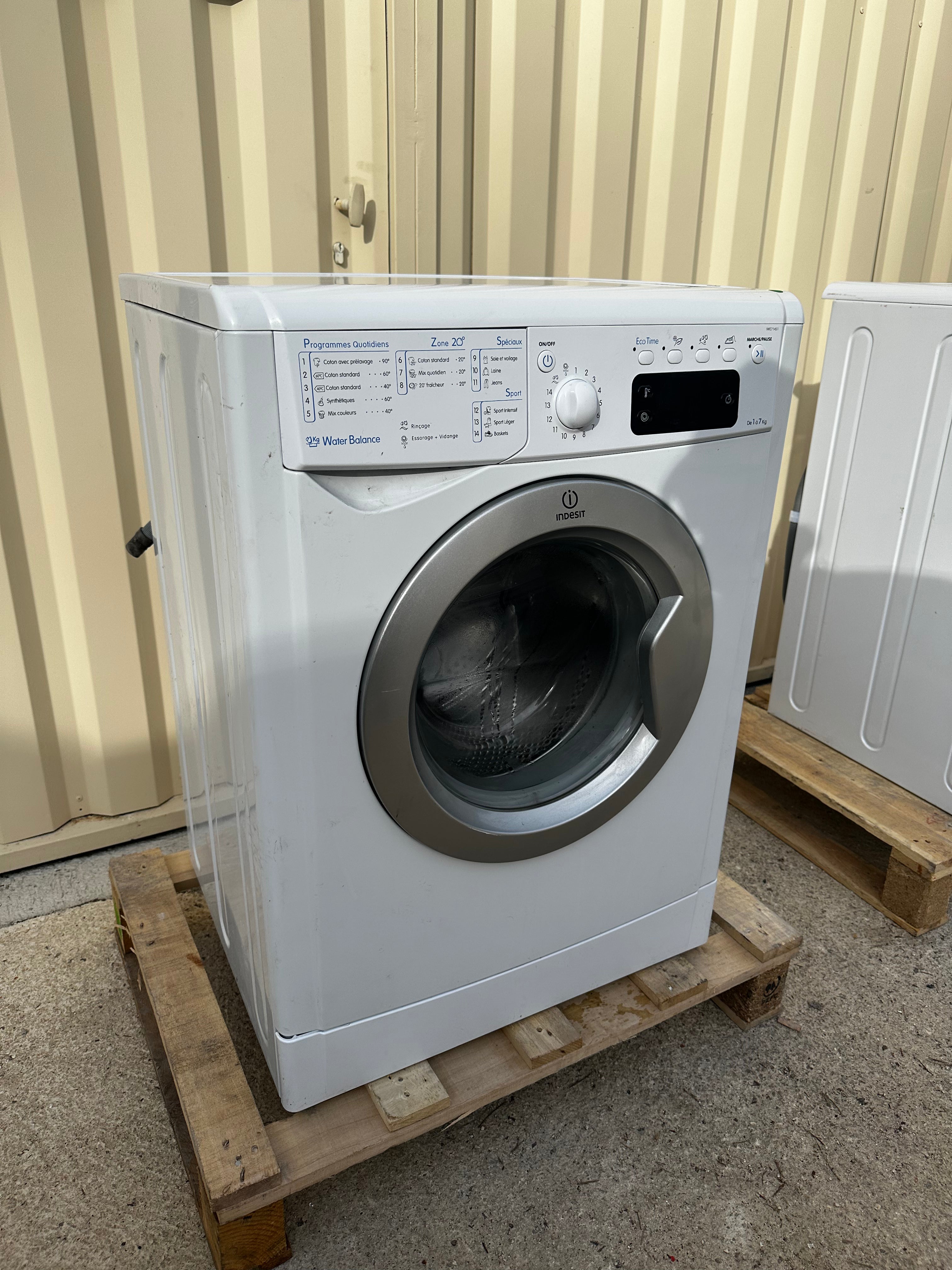 Lave-linge INDESIT 7 Kg GARANTIE 1 An