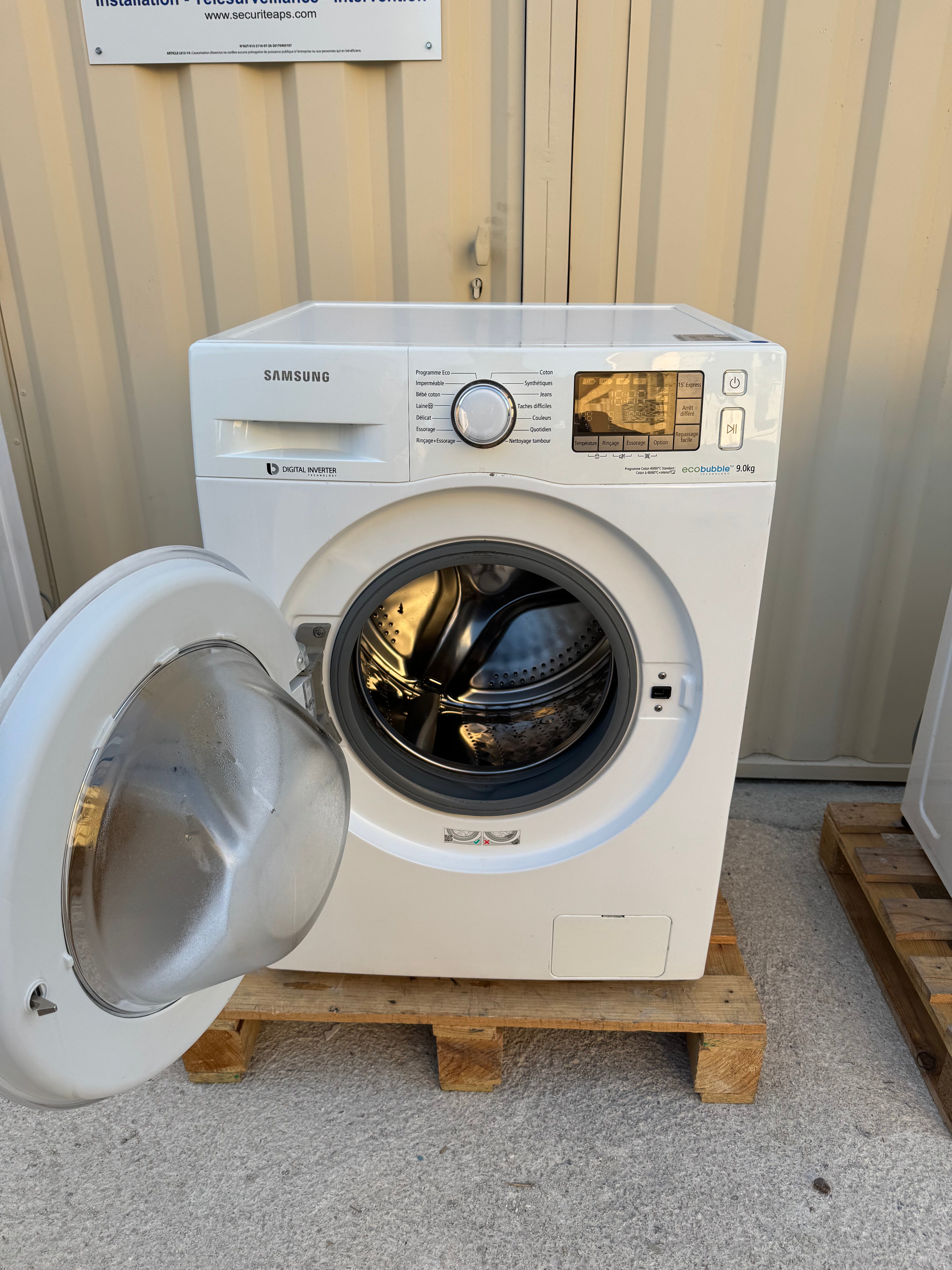 Lave-Linge SAMSUNG 9 Kg GARANTIE 1 AN