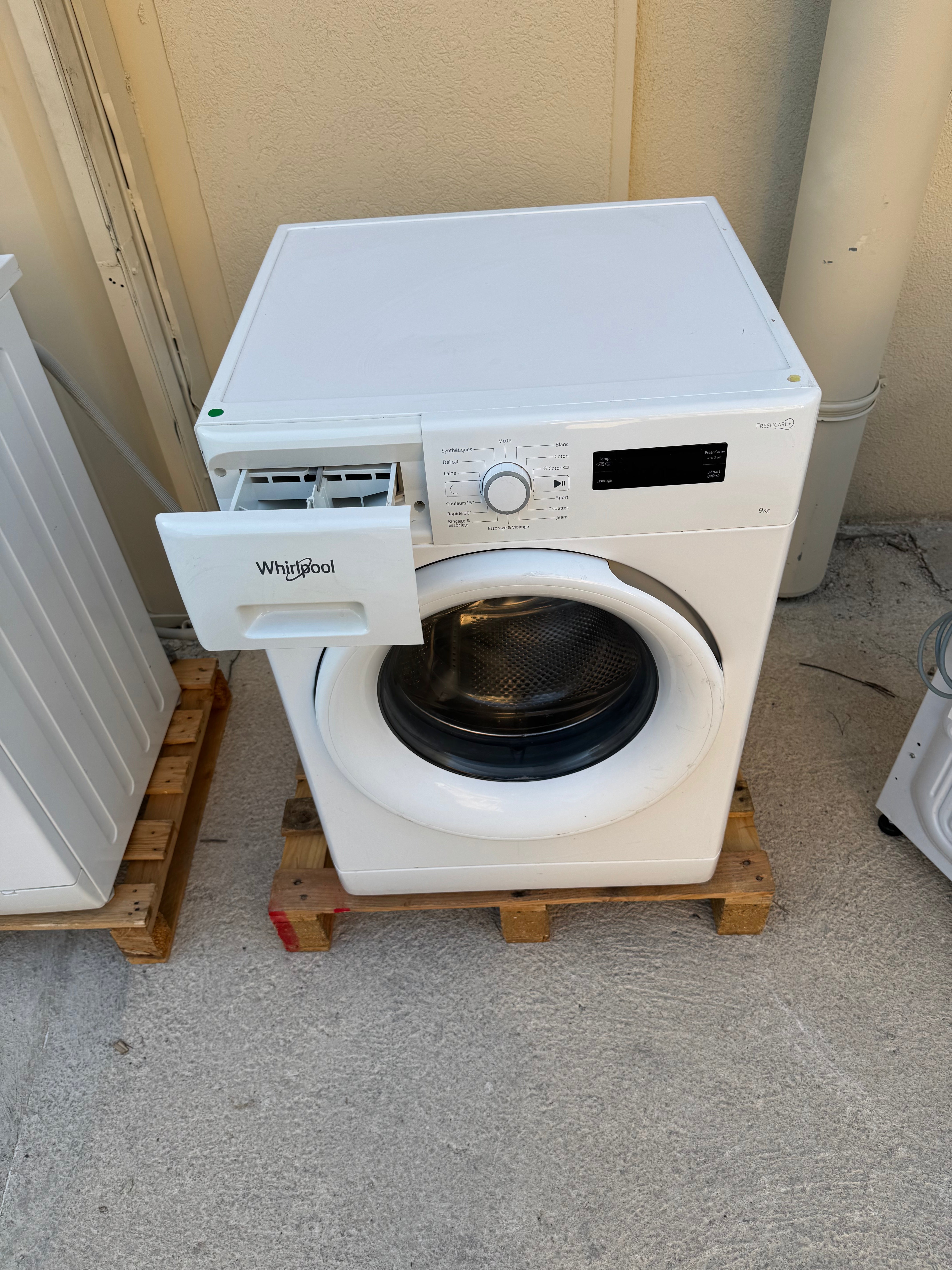 Lave-Linge WHIRLPOOL 9 Kg GARANTIE 1 AN