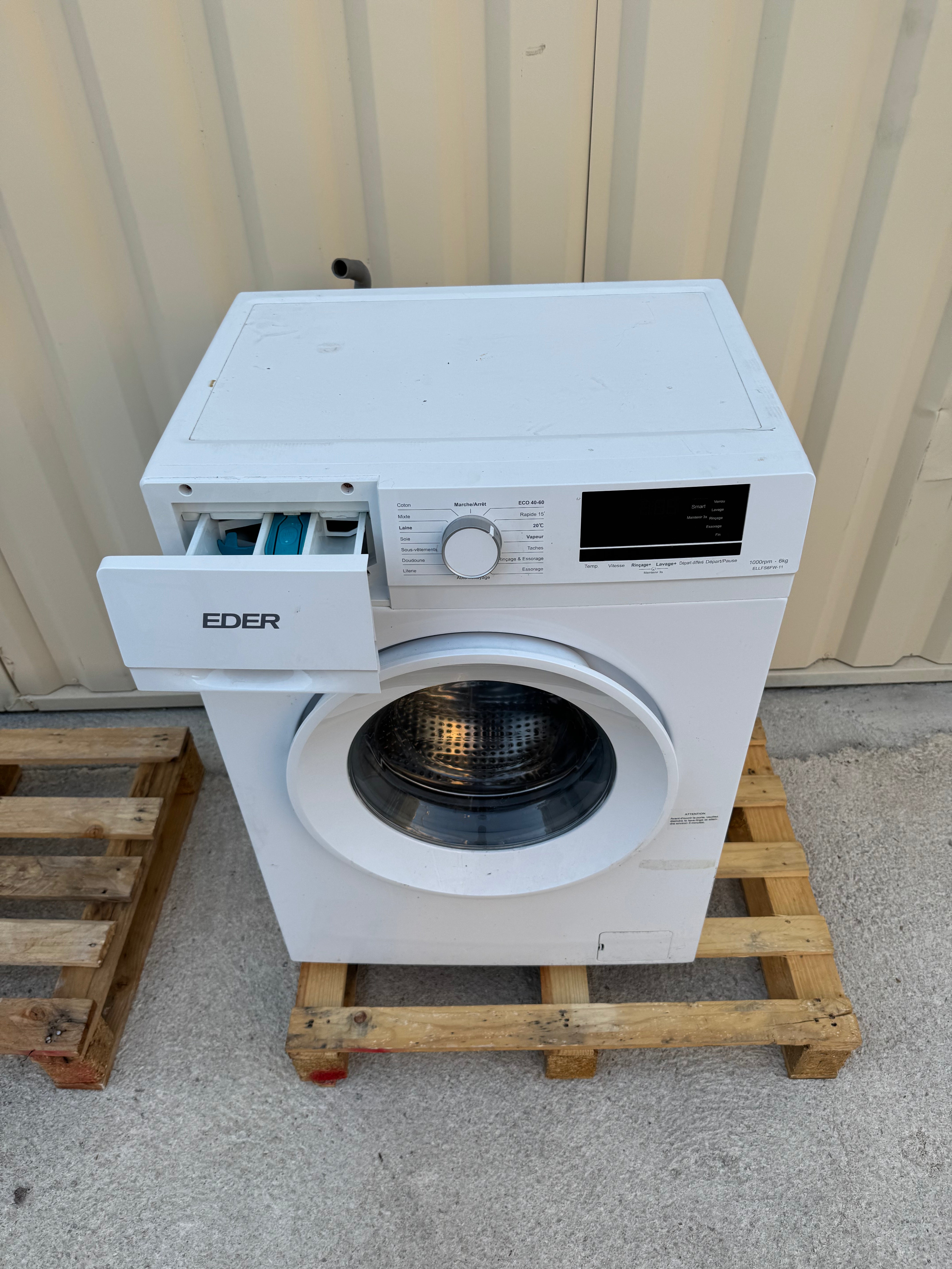 Lave-Linge EDER 6 Kg GARANTIE 1 AN